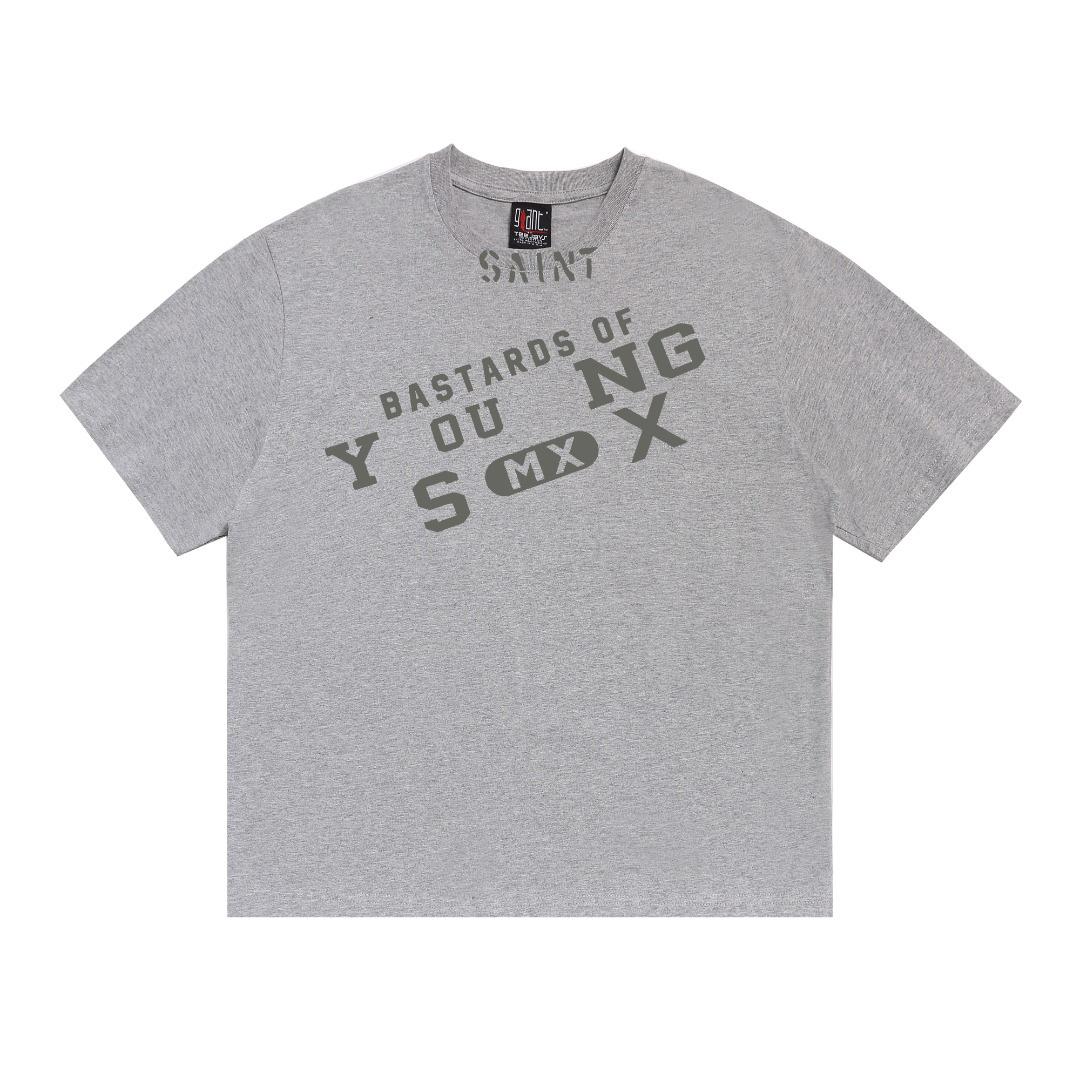 Saint Michael Pattern-printed T-shirt - FashionPlug