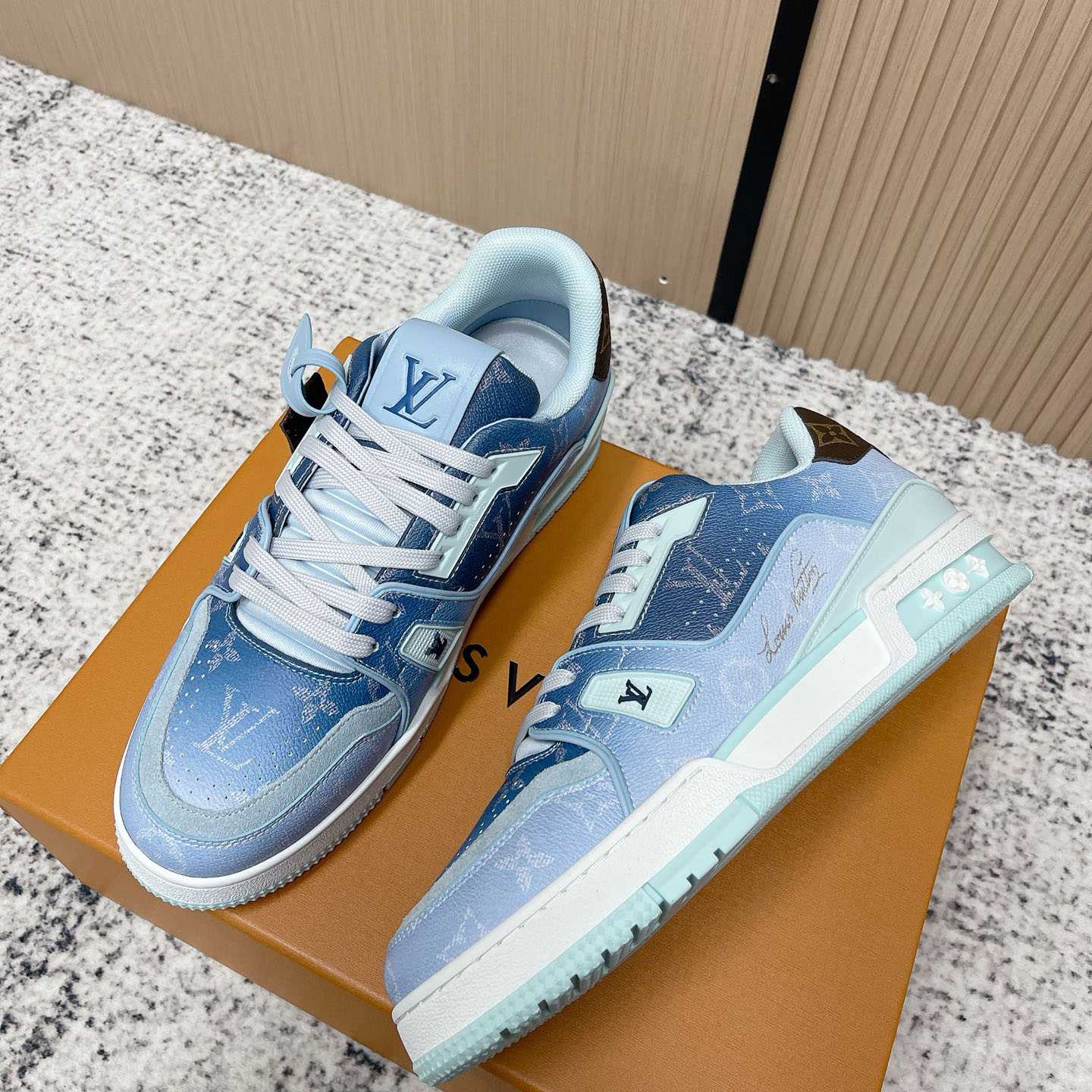 Louis Vuitton LV Trainer Sneaker  1AJTQO - FashionPlug