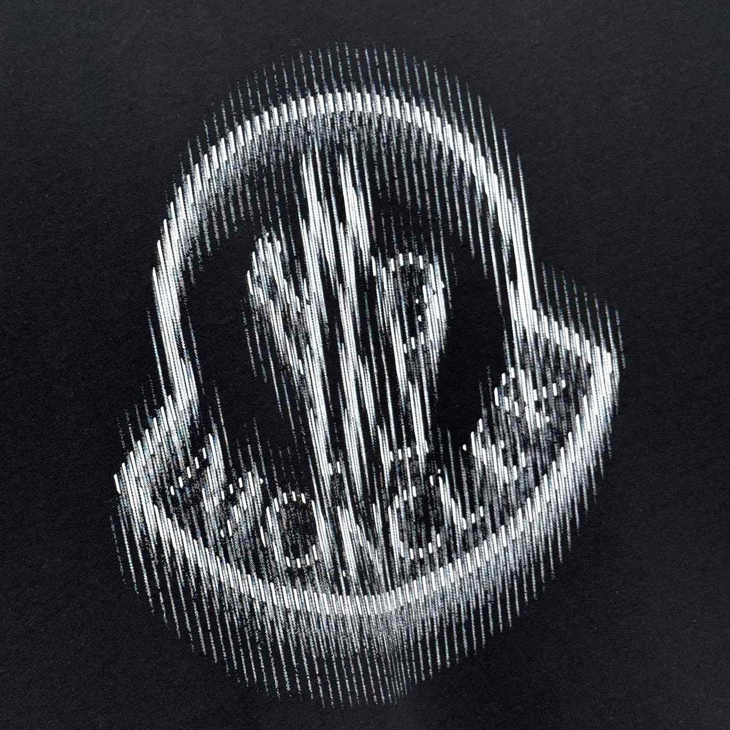 Moncler Blurred Logo Cotton T-Shirt - FashionPlug