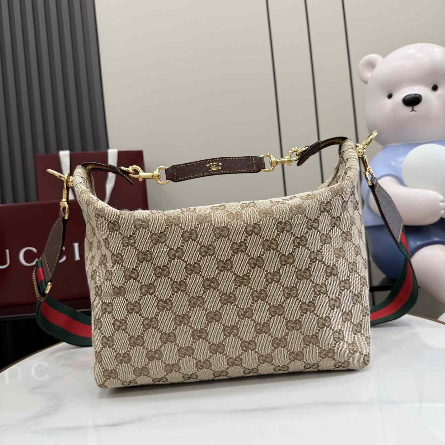 Gucci Brera Medium Crossbody Bag - FashionPlug