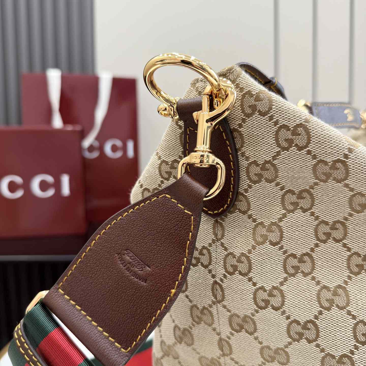Gucci Brera Medium Crossbody Bag - FashionPlug