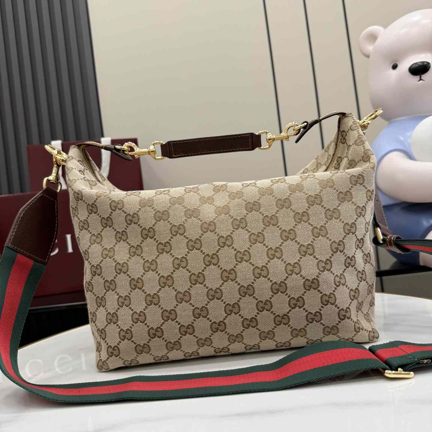 Gucci Brera Medium Crossbody Bag - FashionPlug