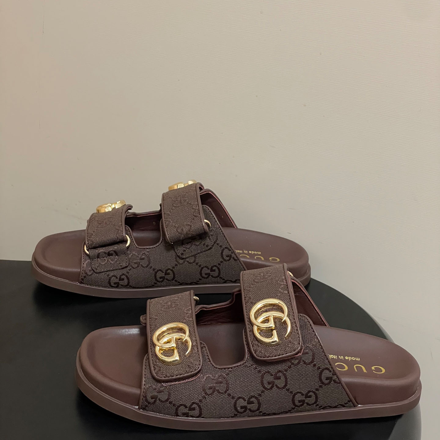 Gucci Sandal With Double G - FashionPlug