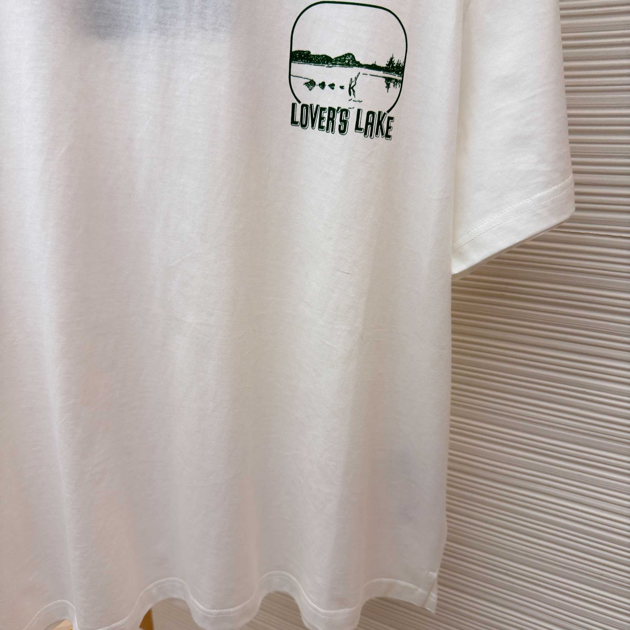 Prada Printed Cotton T-shirt - FashionPlug