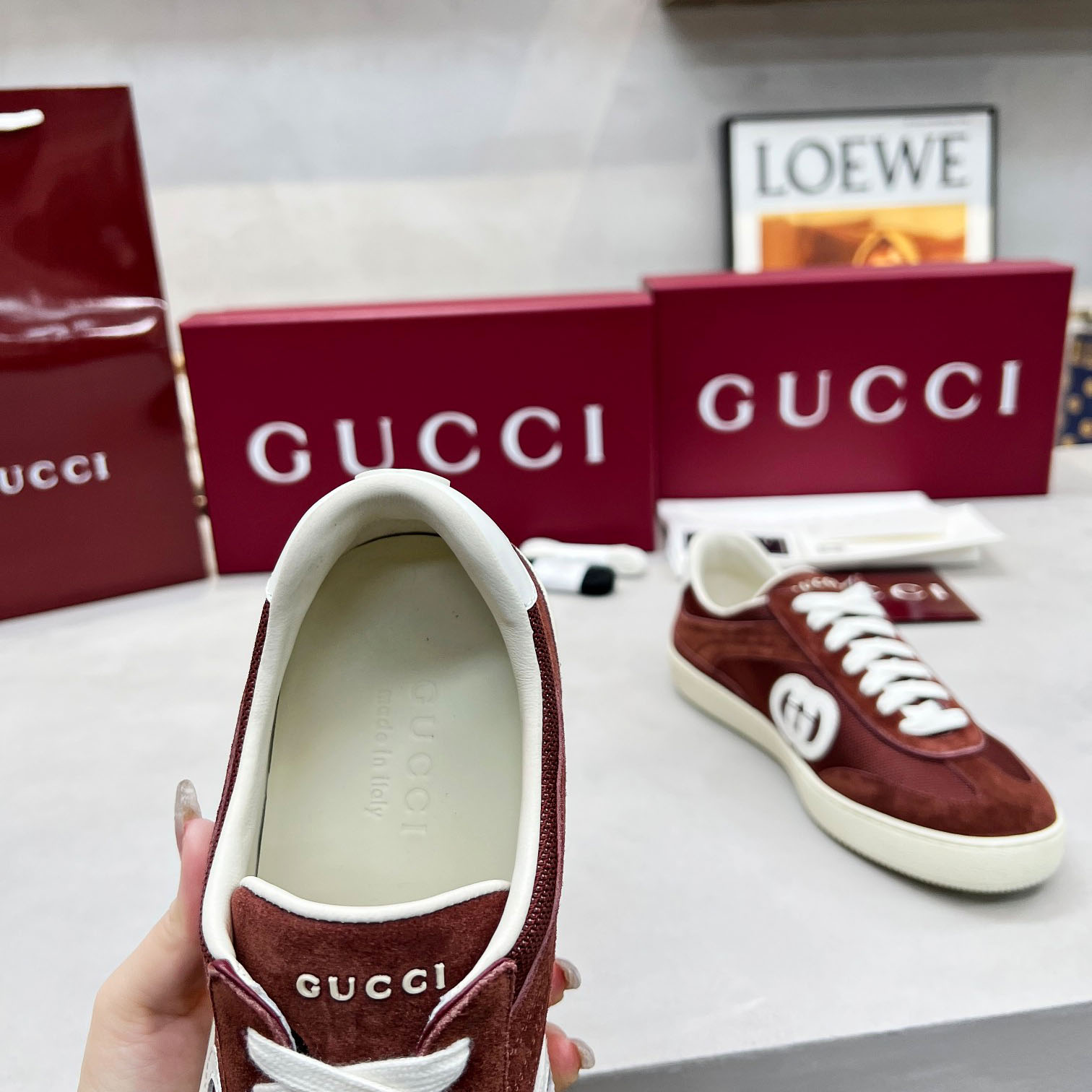Gucci G75 Sneaker - FashionPlug