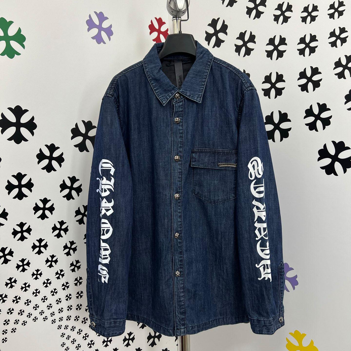 Chrome Hearts Turbo Diesel Workn Padded Shirt Jacket - FashionPlug