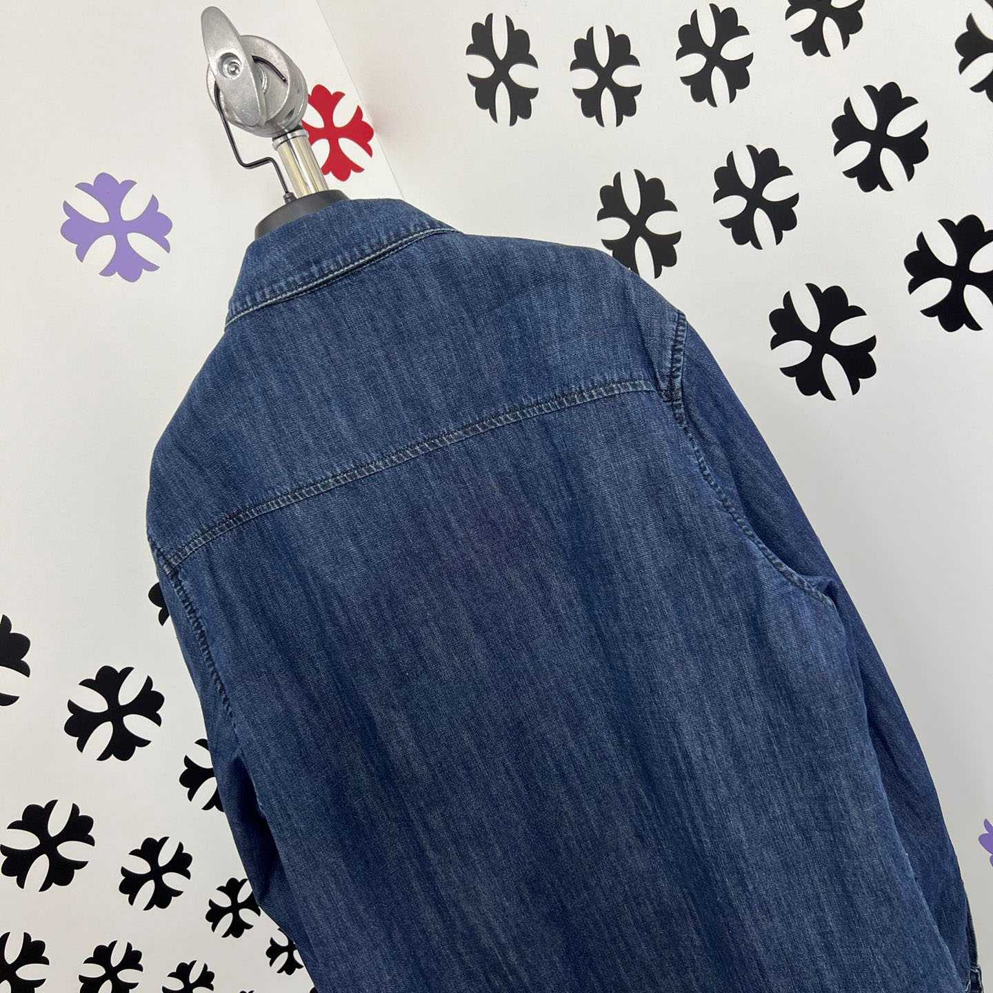Chrome Hearts Turbo Diesel Workn Padded Shirt Jacket - FashionPlug