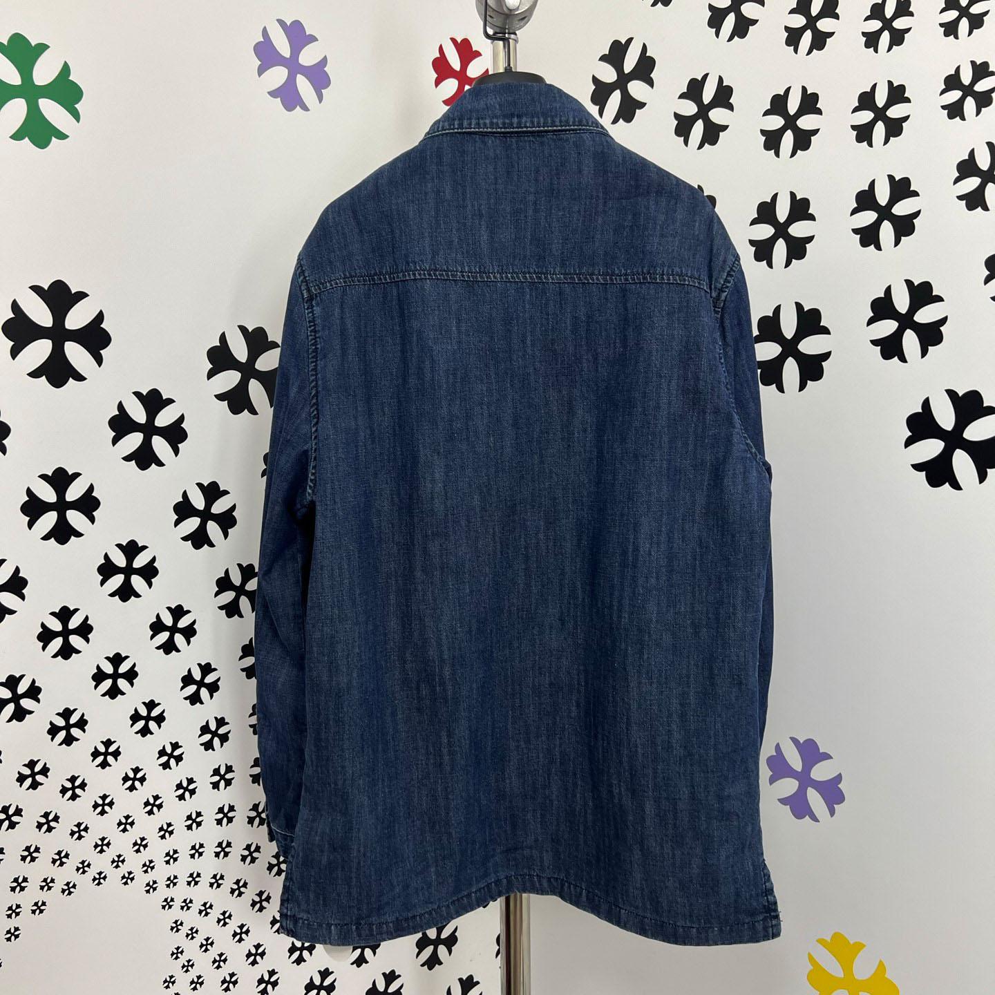 Chrome Hearts Turbo Diesel Workn Padded Shirt Jacket - FashionPlug
