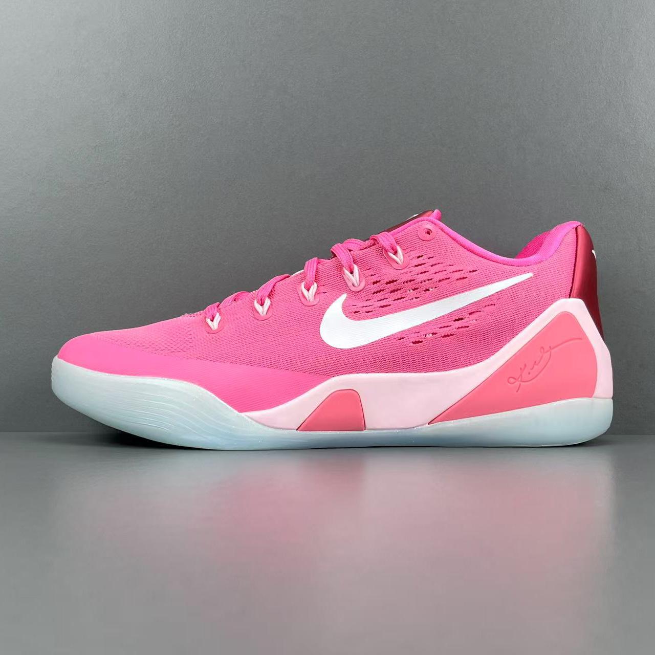 Nike Kobe 9 Low EM Think Pink PE HQ4995-600  - FashionPlug