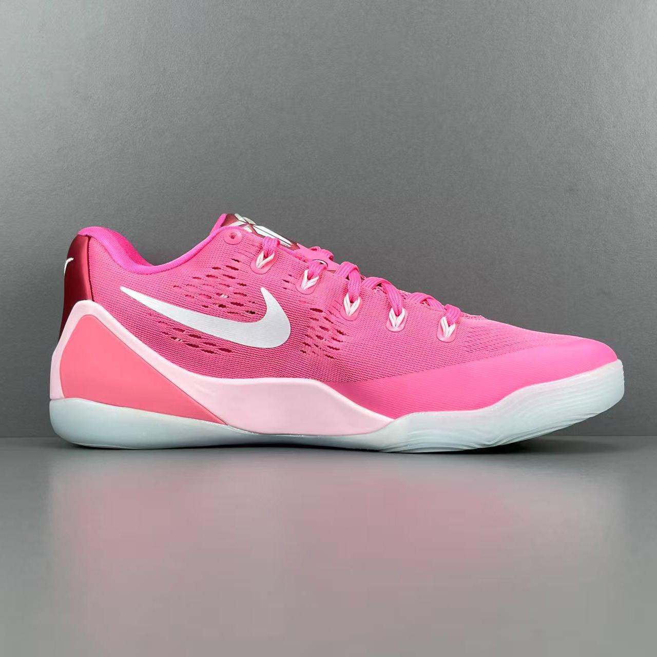 Nike Kobe 9 Low EM Think Pink PE HQ4995-600  - FashionPlug