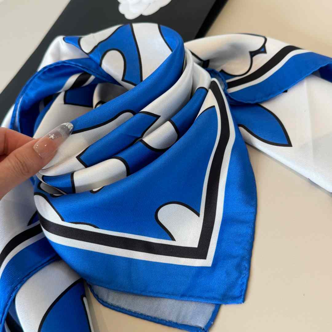 Chrome Heart Square Silk Scarf - FashionPlug