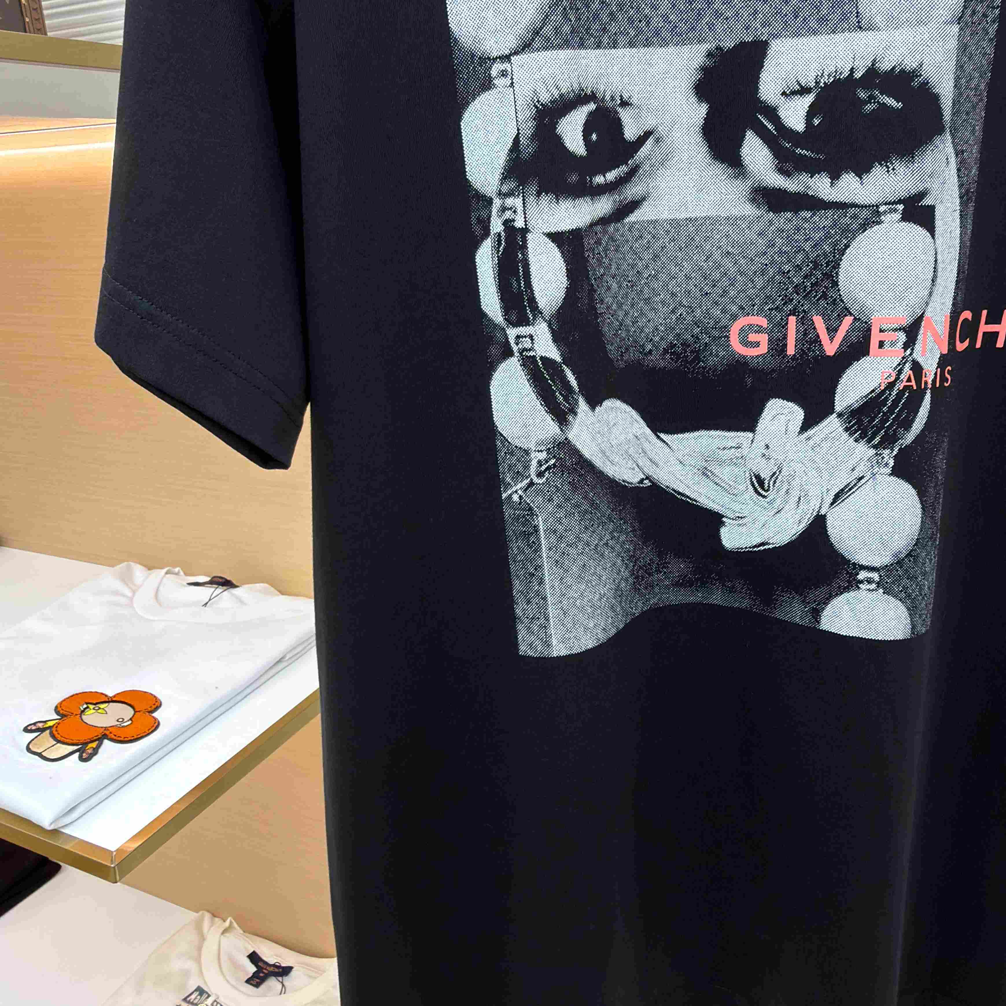Givenchy T-shirt In Cotton With Surrealism Print - FashionPlug