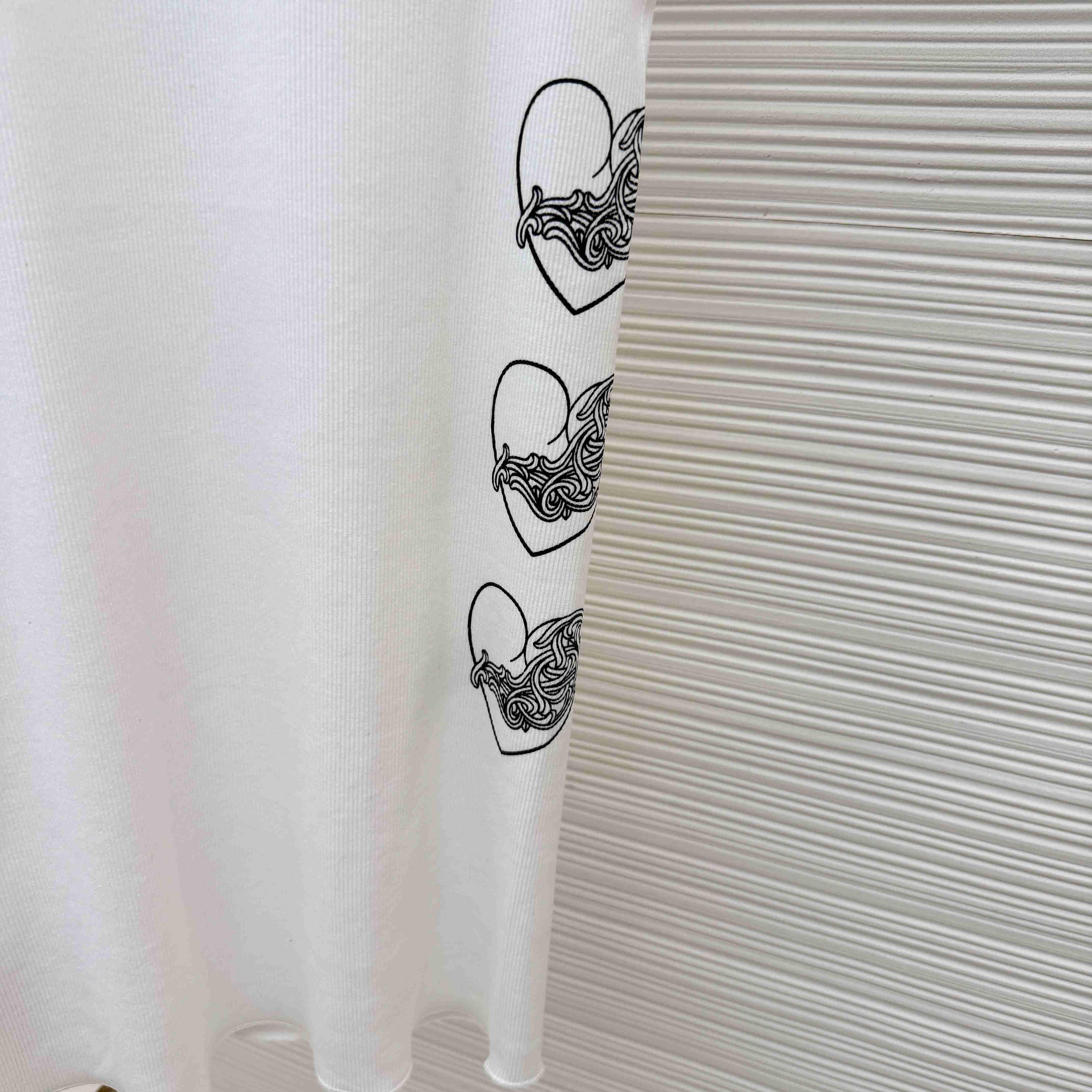 Chrome Hearts 'Love You' Floral Heart White Tank Top - FashionPlug