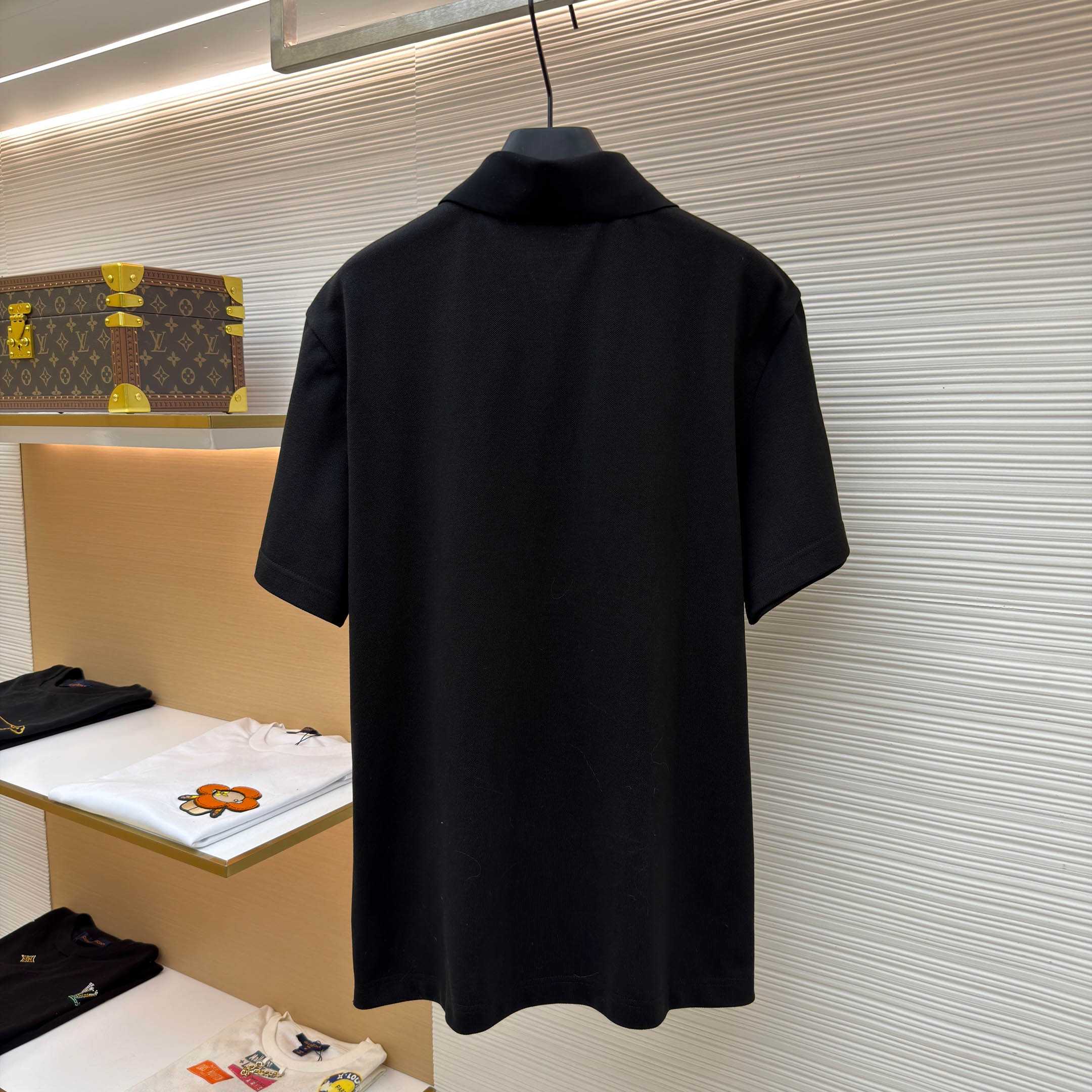 Burberry EKD Sketch Cotton Polo Shirt - FashionPlug