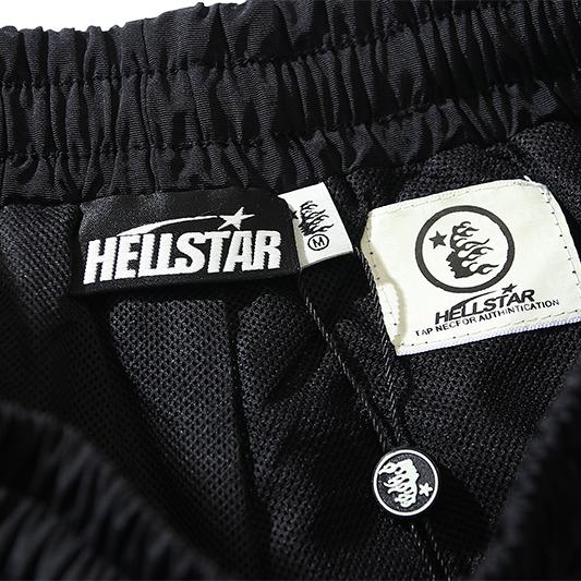 Hellstar Studios Gel Logo Shorts - FashionPlug