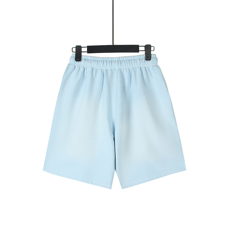 Hellstar Path to Paradise Shorts 'Light Blue' - FashionPlug