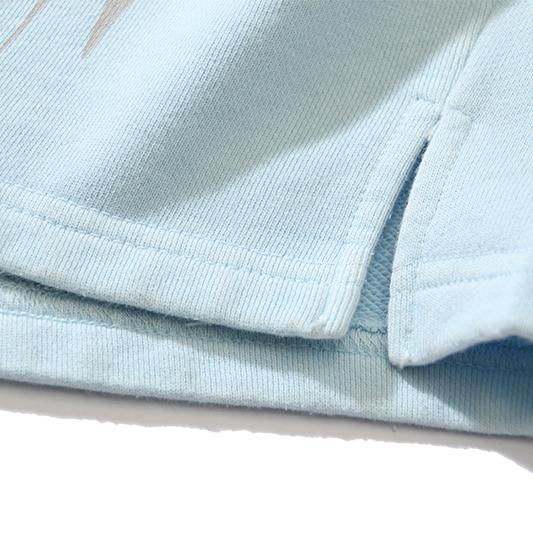Hellstar Path to Paradise Shorts 'Light Blue' - FashionPlug