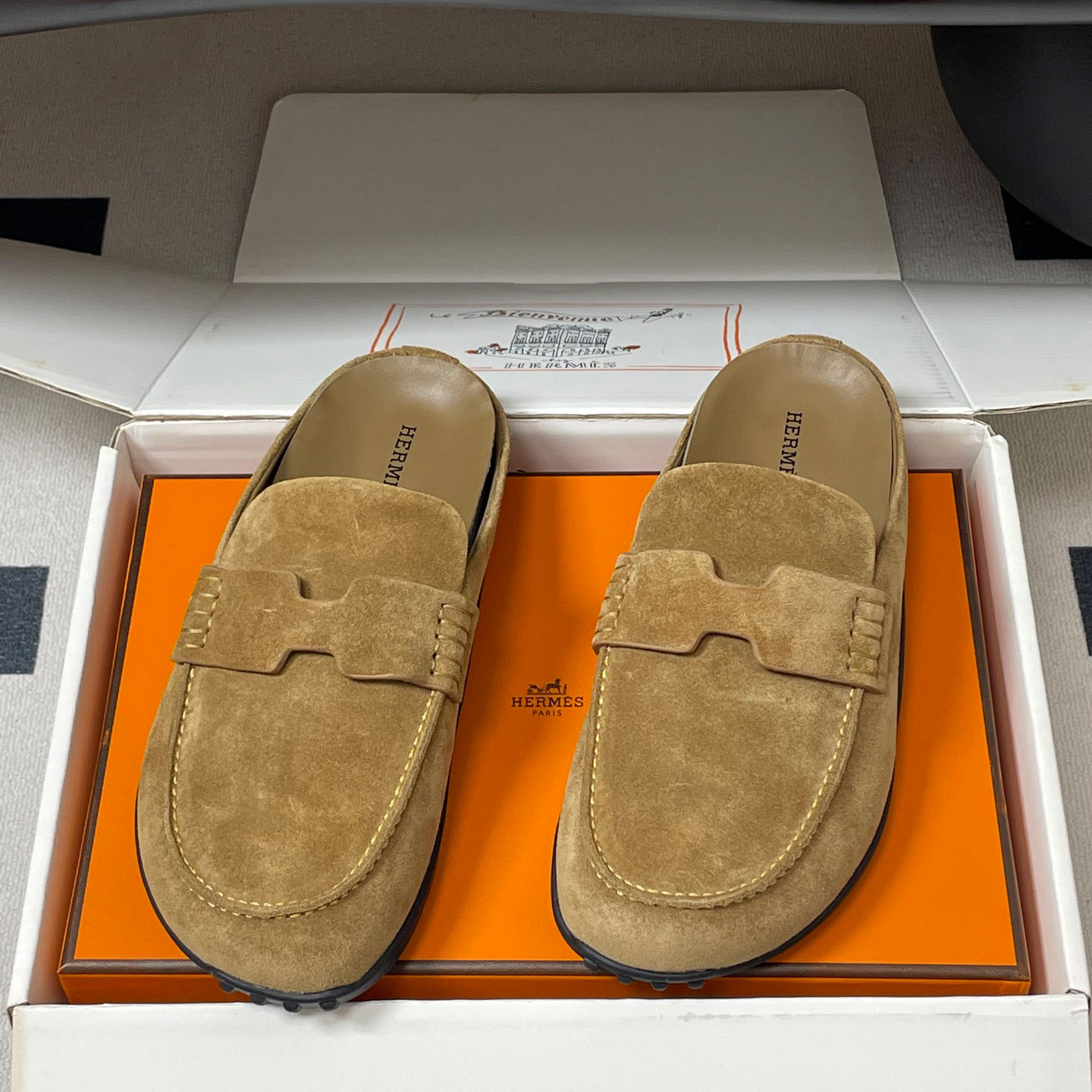 Hermes Mix Mule - FashionPlug