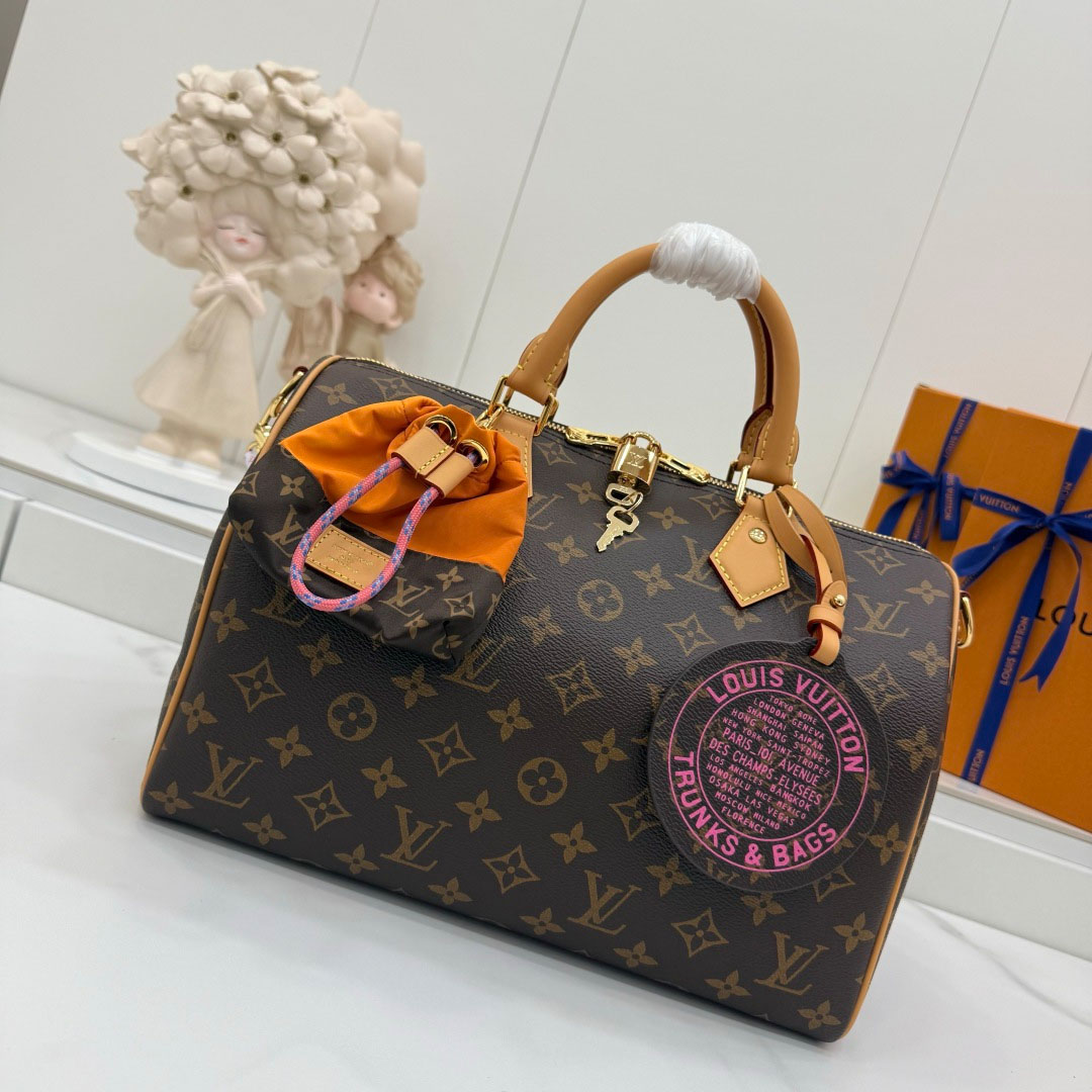 Louis Vuitton Speedy Soft 30 M27512 - FashionPlug