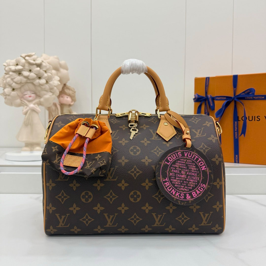 Louis Vuitton Speedy Soft 30 M27512 - FashionPlug