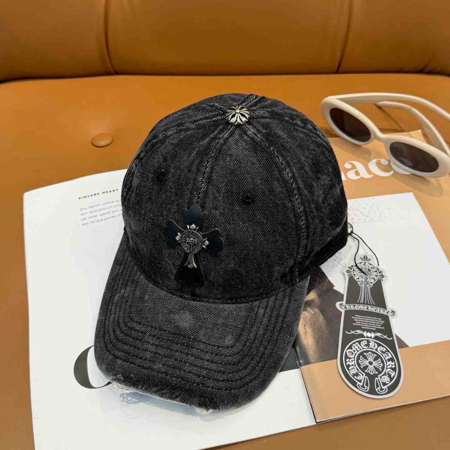 Chrome Heart Baseball Cap  - FashionPlug