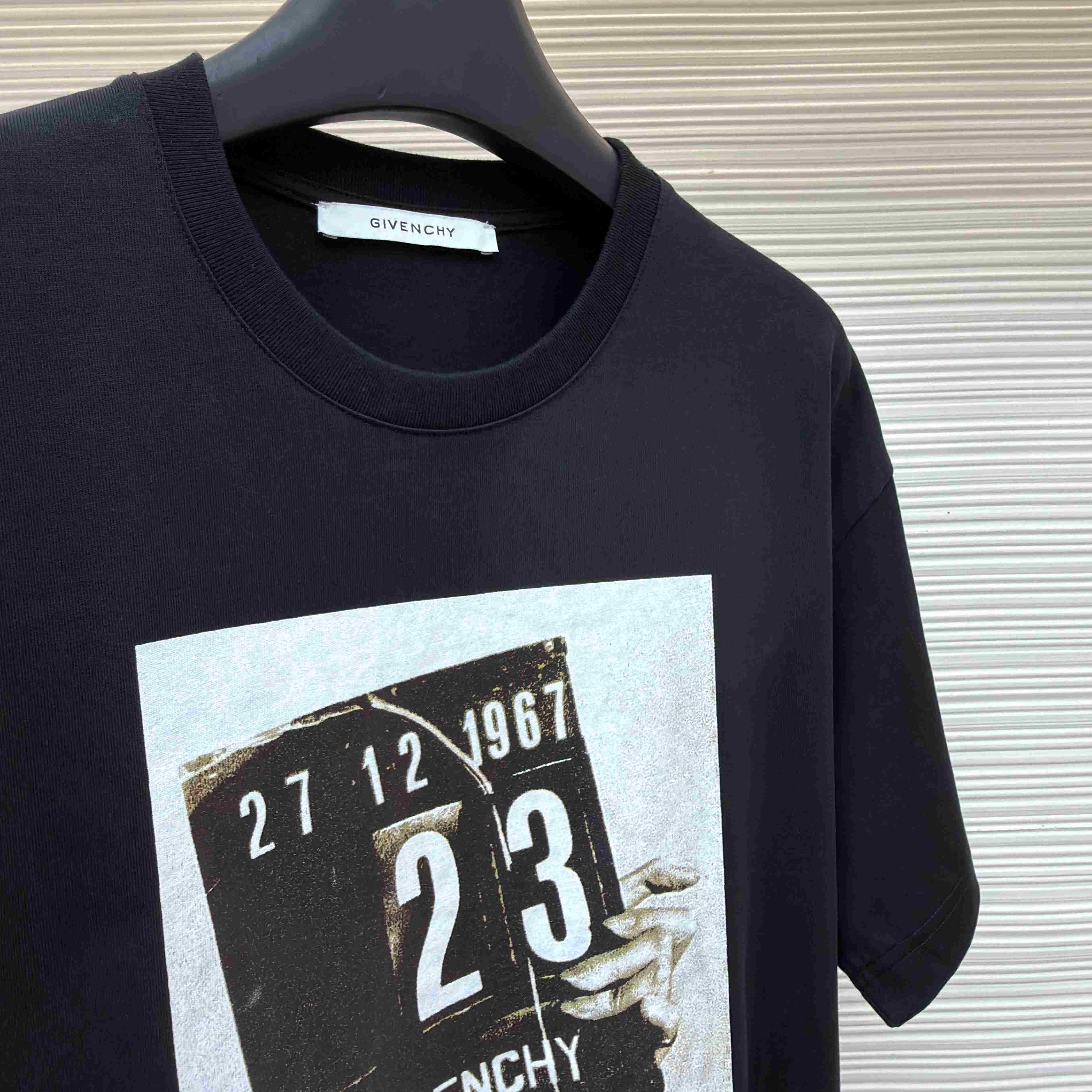 Givenchy T-shirt In Cotton With Clapperboard Print - FashionPlug
