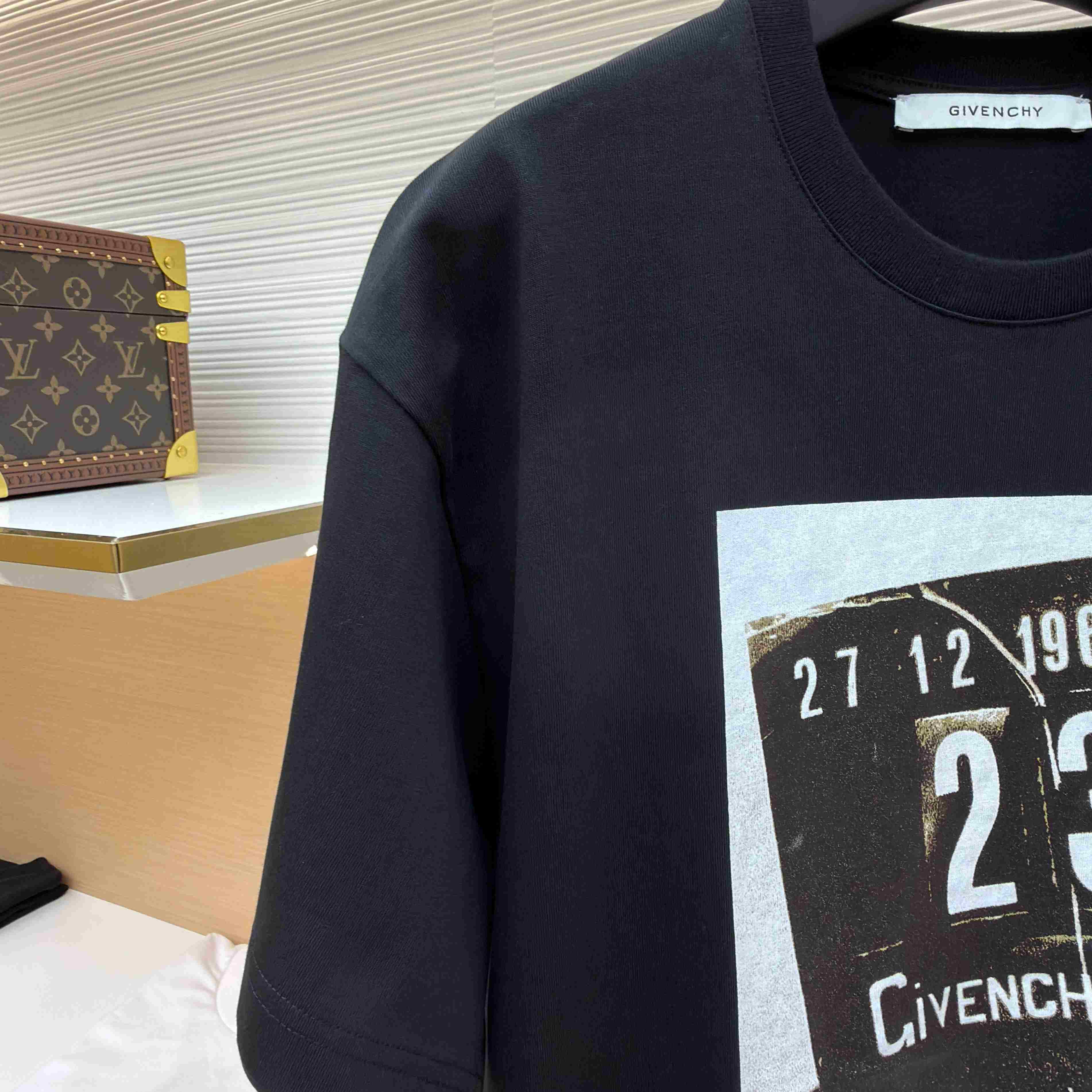 Givenchy T-shirt In Cotton With Clapperboard Print - FashionPlug