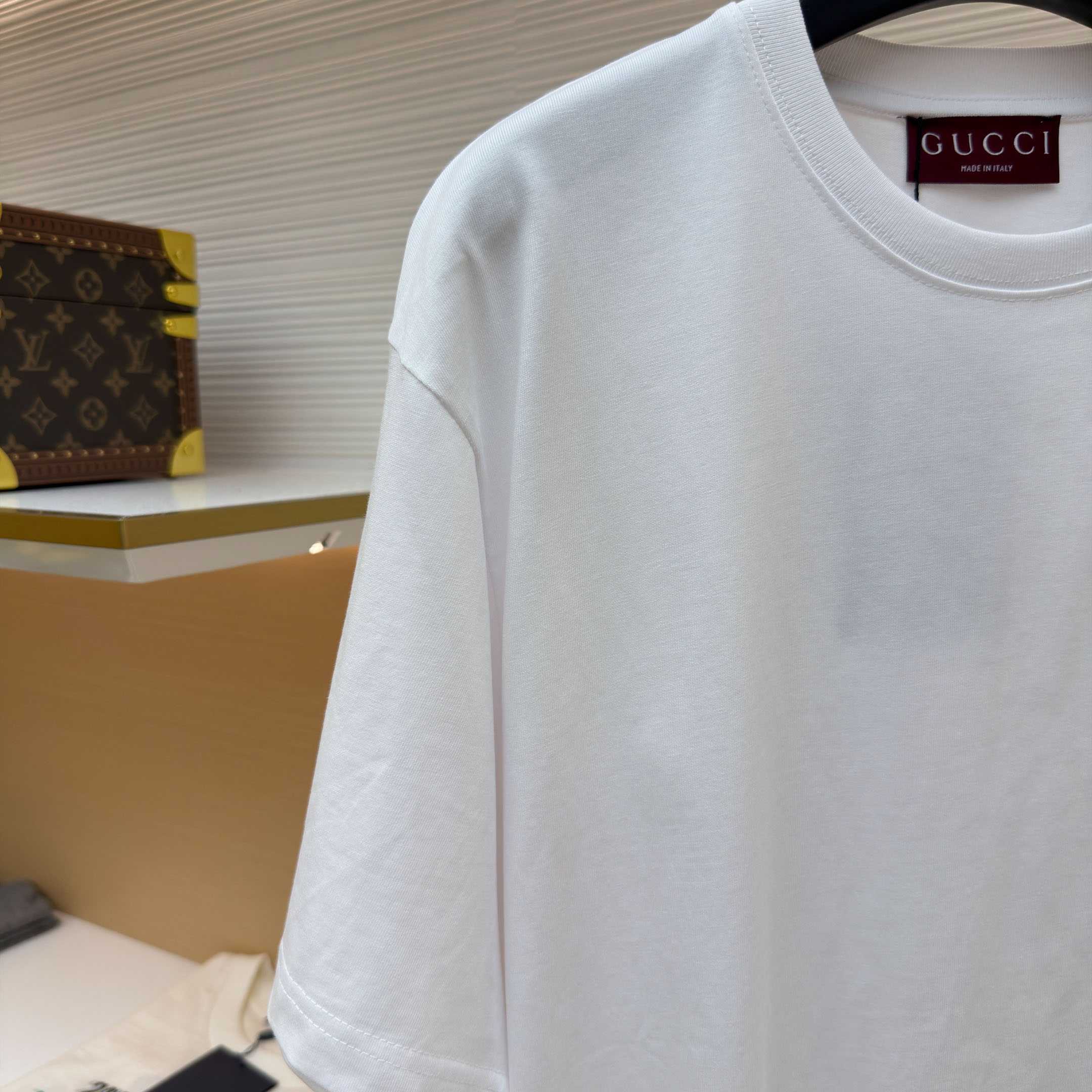 Gucci Medium Cotton Jersey T-shirt - FashionPlug