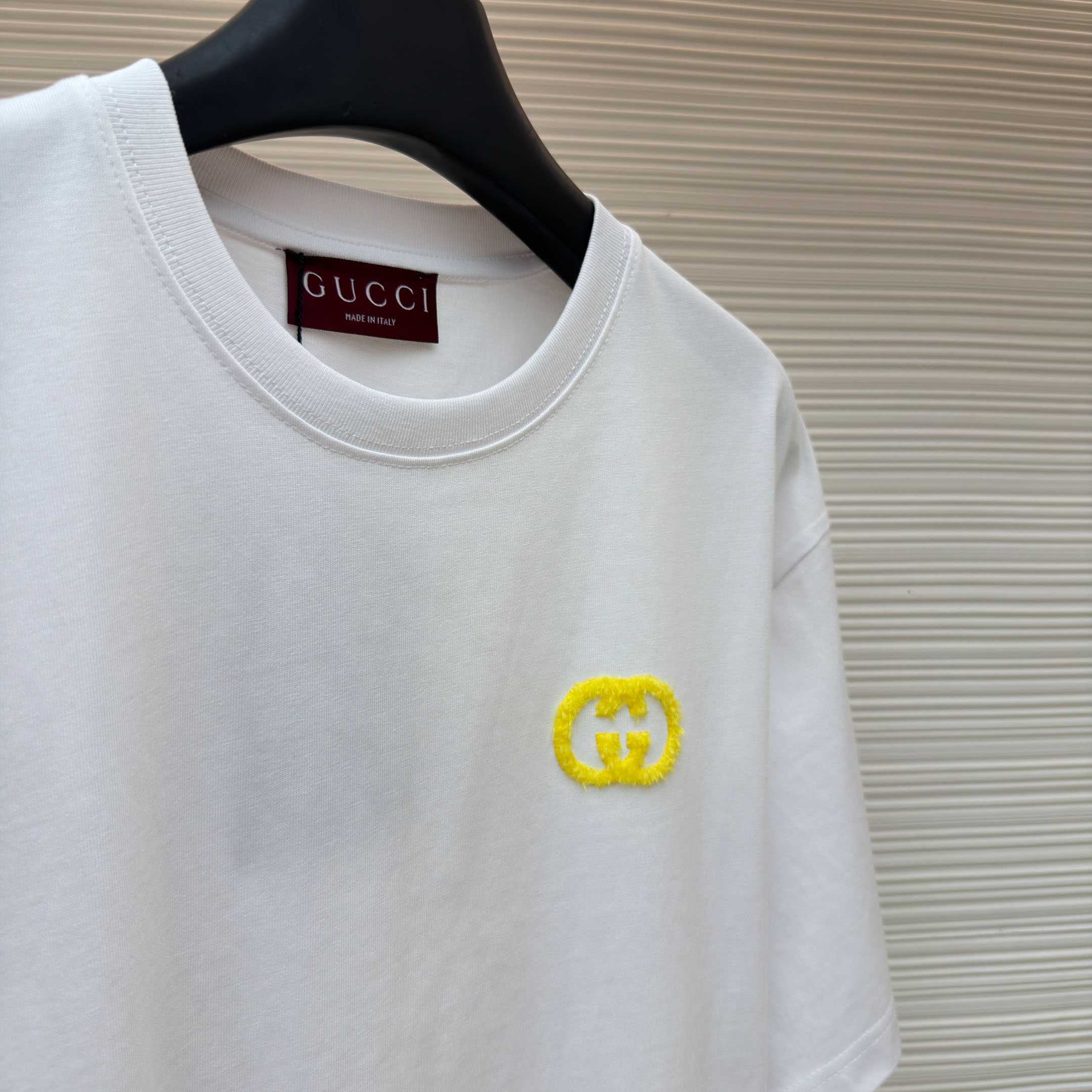 Gucci Medium Cotton Jersey T-shirt - FashionPlug