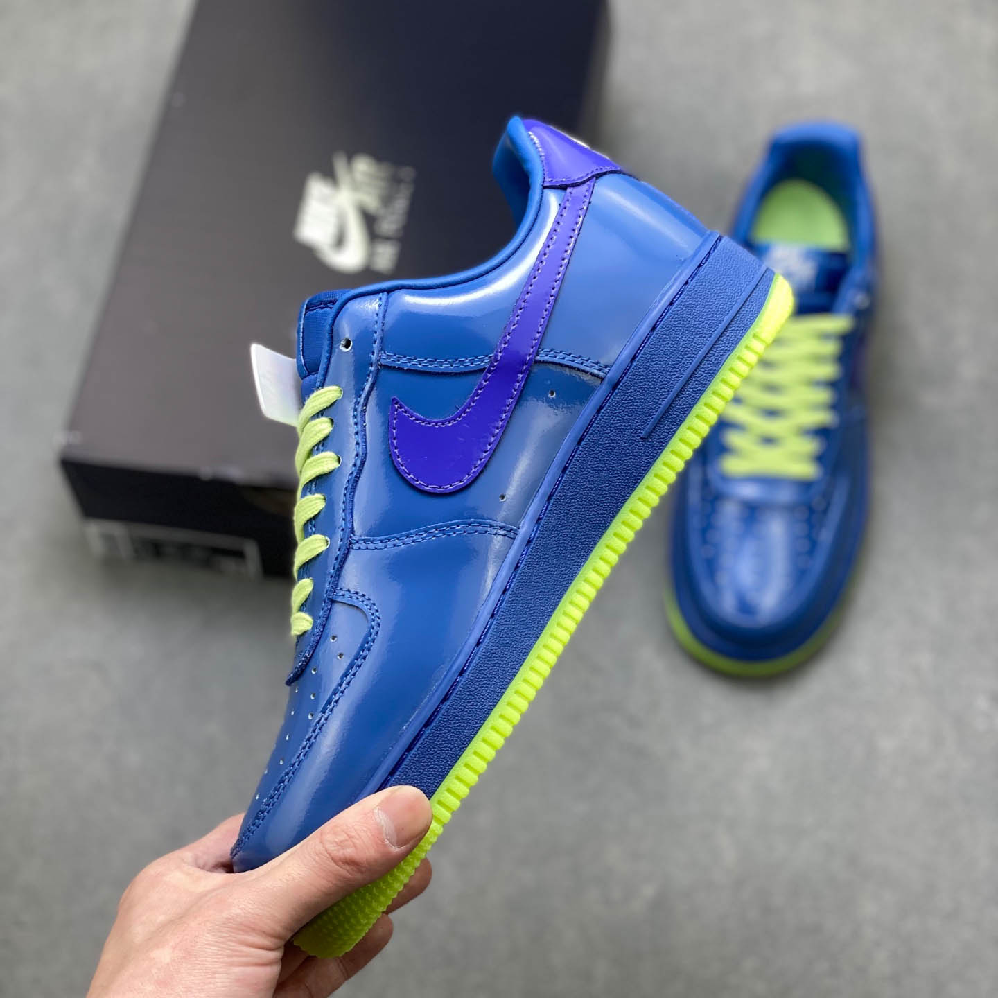 Nike Air Force 1 Mystic Navy And Grape Ice  IO4489-400 - FashionPlug