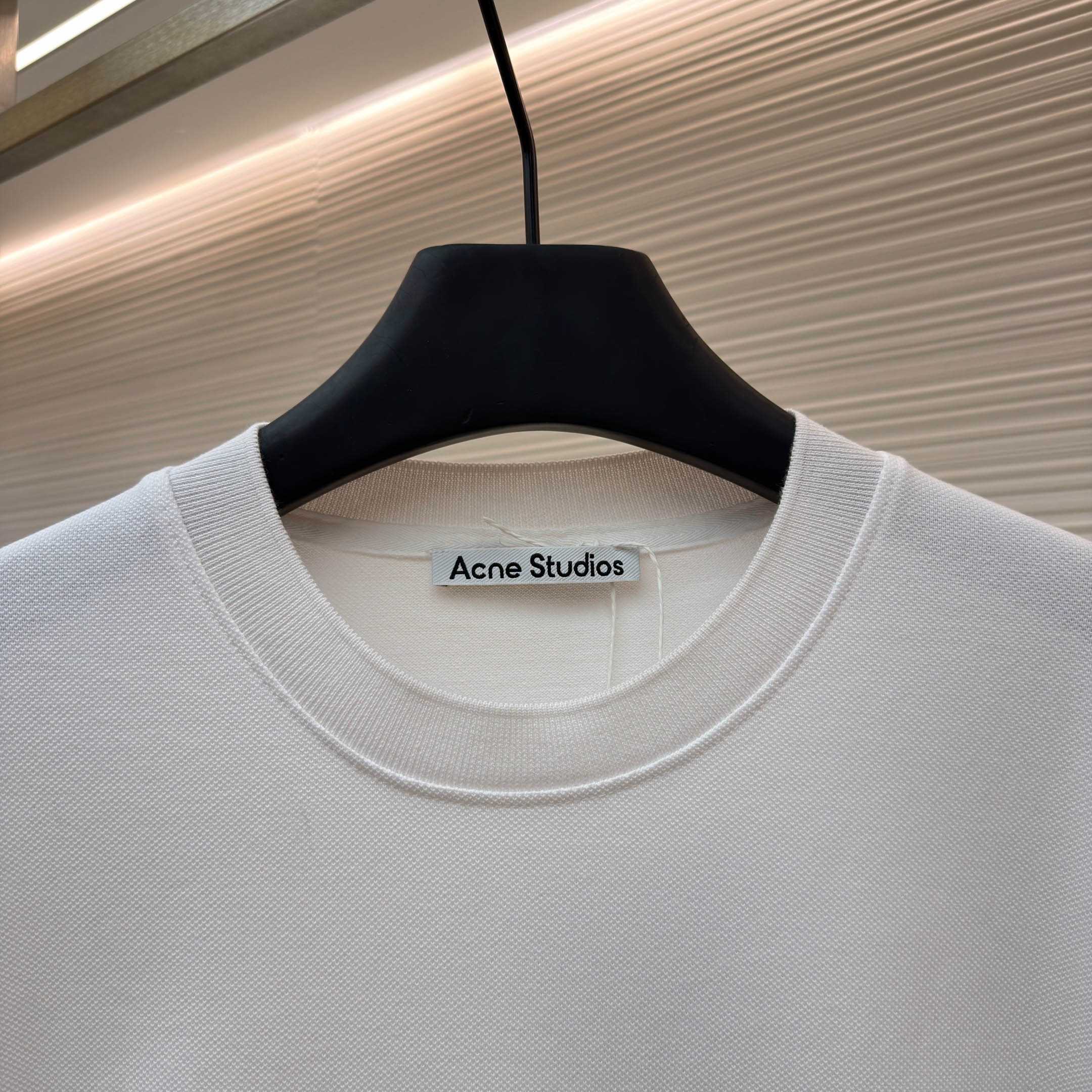Acne Studios  Embroidered Logo T-shirt - FashionPlug
