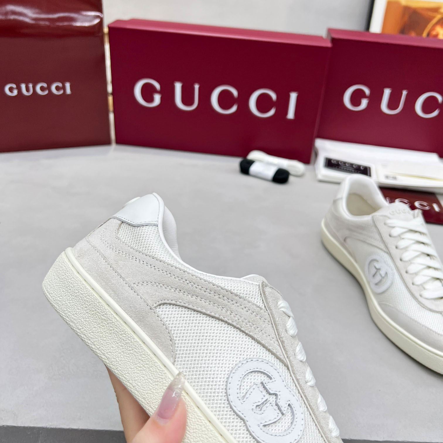 Gucci G75 Sneaker - FashionPlug