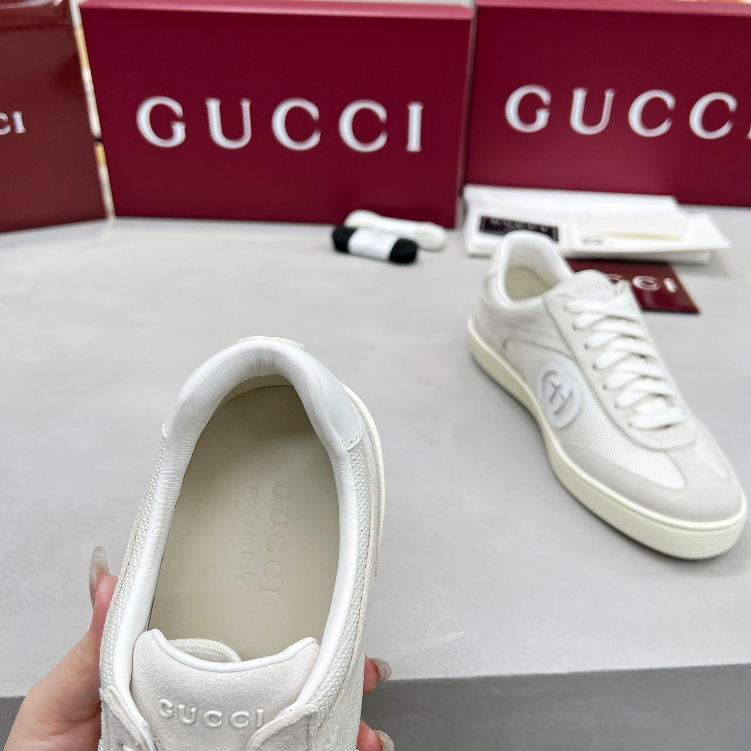 Gucci G75 Sneaker - FashionPlug