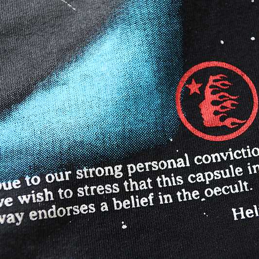 Hellstar Full Moon T-Shirt 'Black' - FashionPlug
