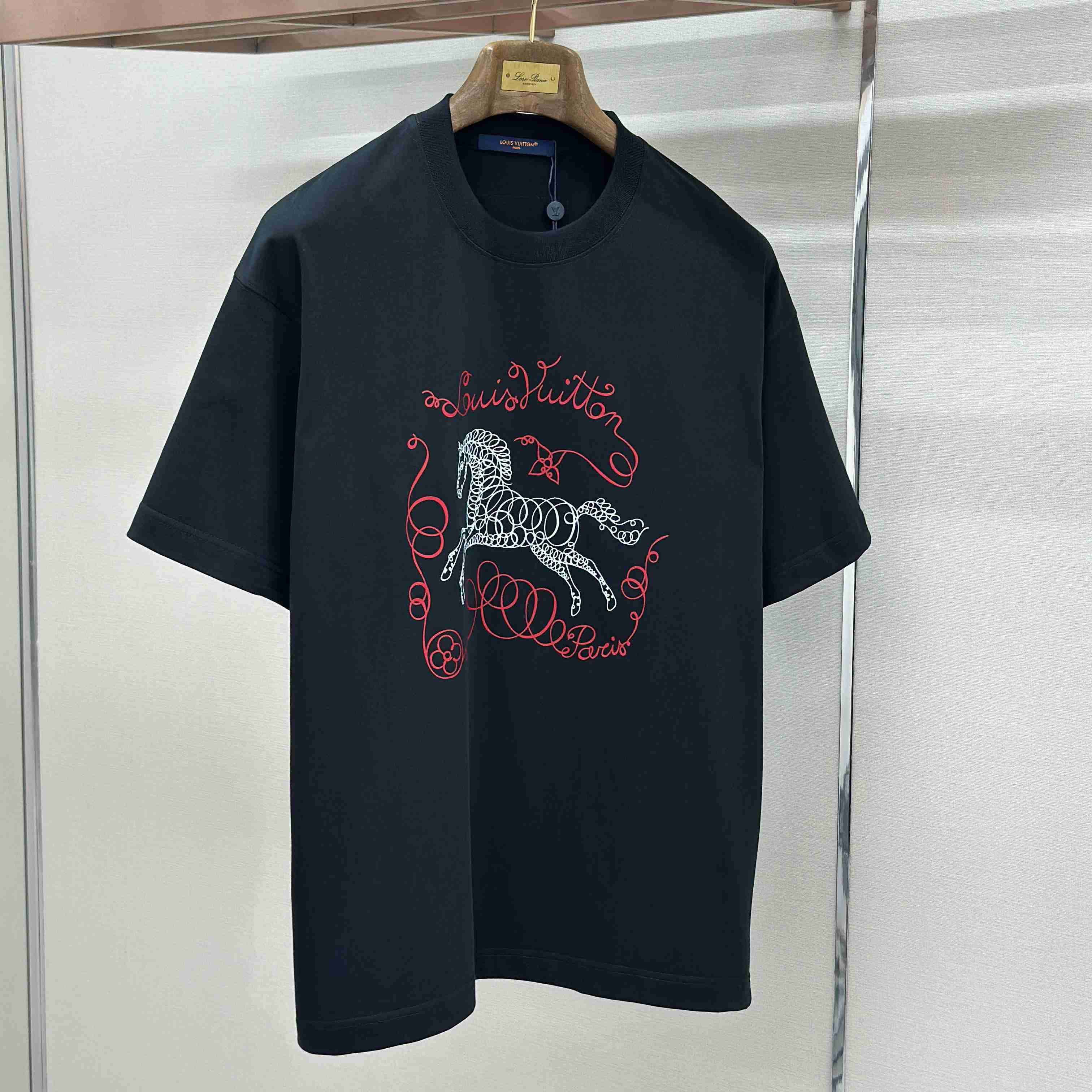 Louis Vuitton Horse Print T-Shirt - FashionPlug