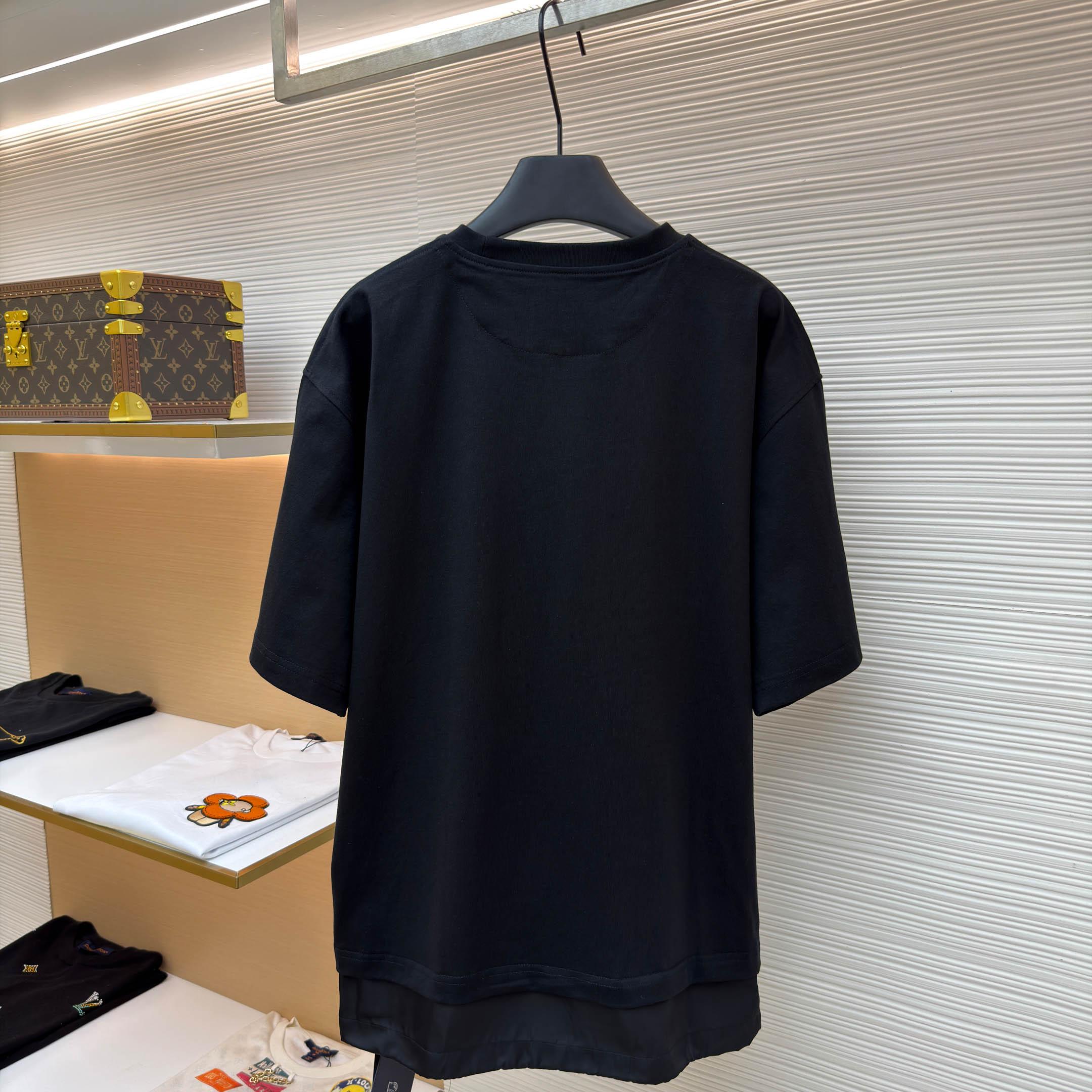 Prada Re-Nylon T-Shirt 'Black' - FashionPlug