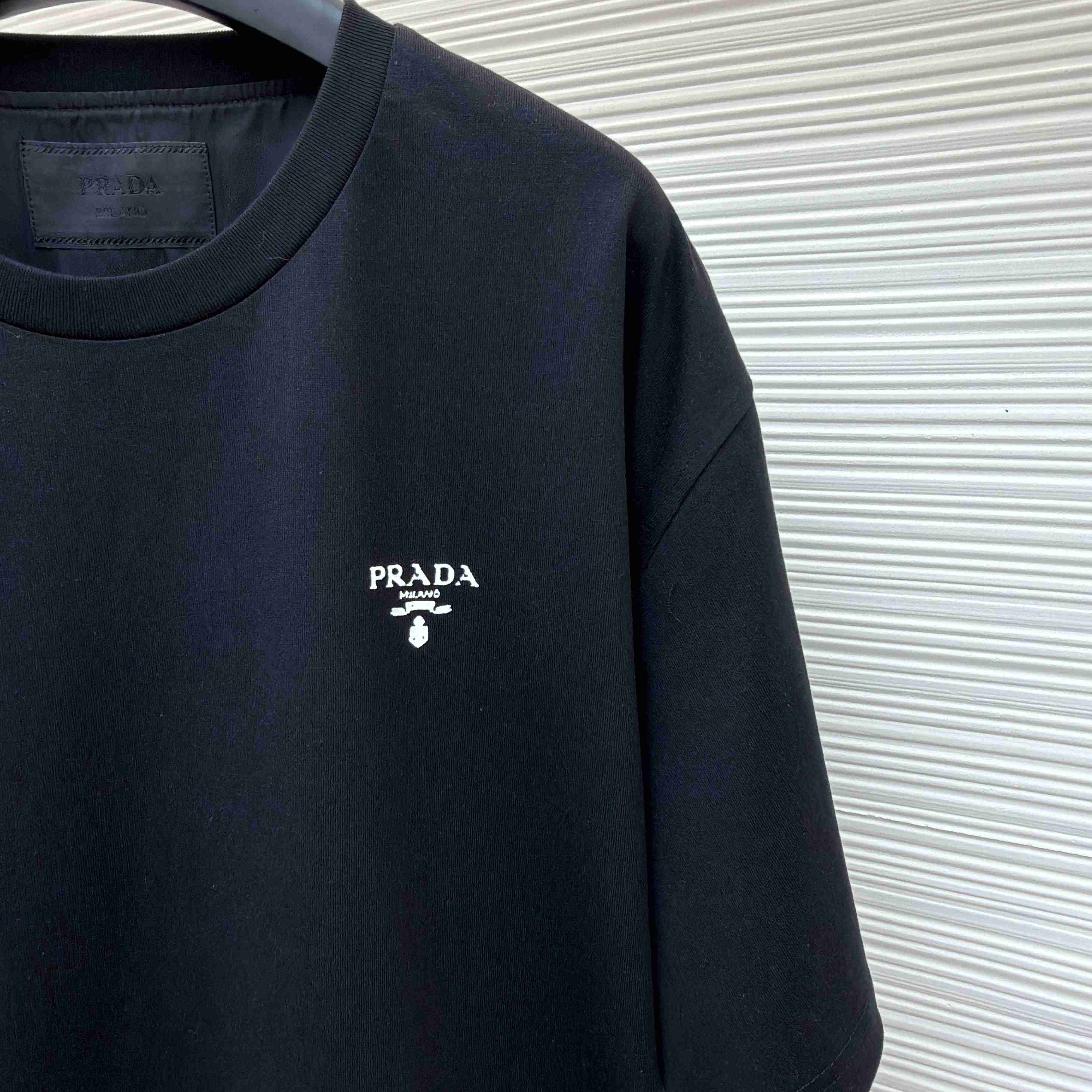 Prada Re-Nylon T-Shirt 'Black' - FashionPlug