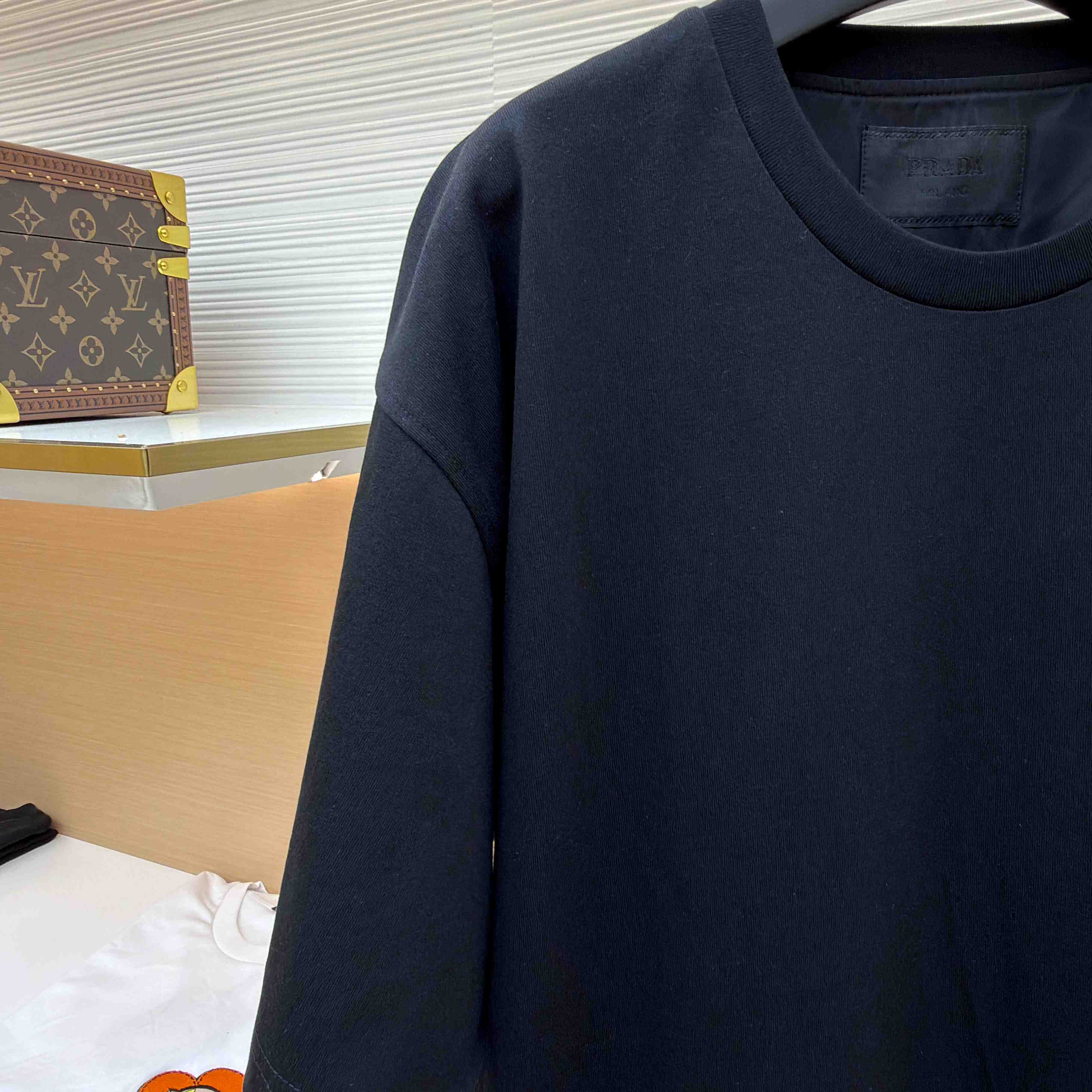 Prada Re-Nylon T-Shirt 'Black' - FashionPlug