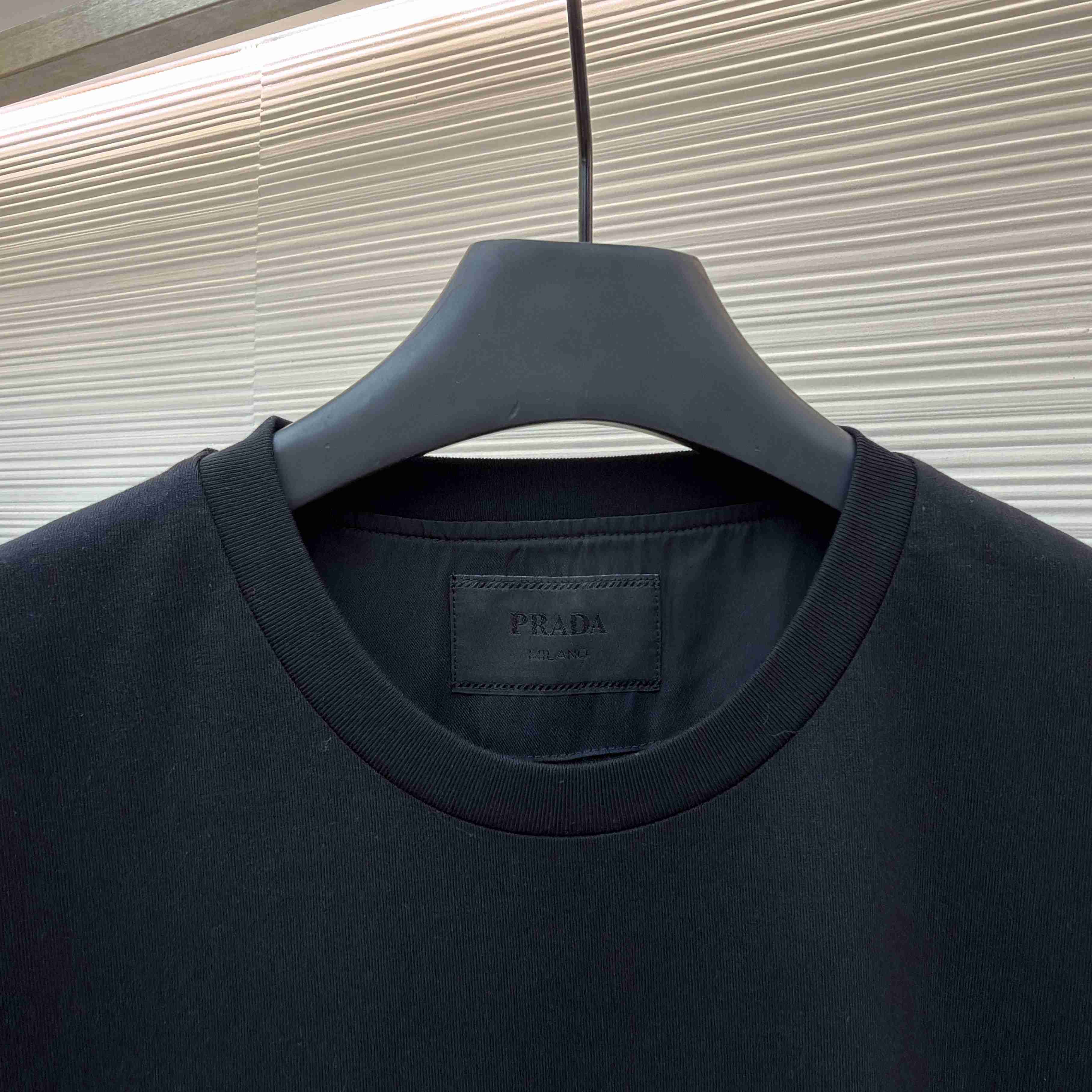 Prada Re-Nylon T-Shirt 'Black' - FashionPlug