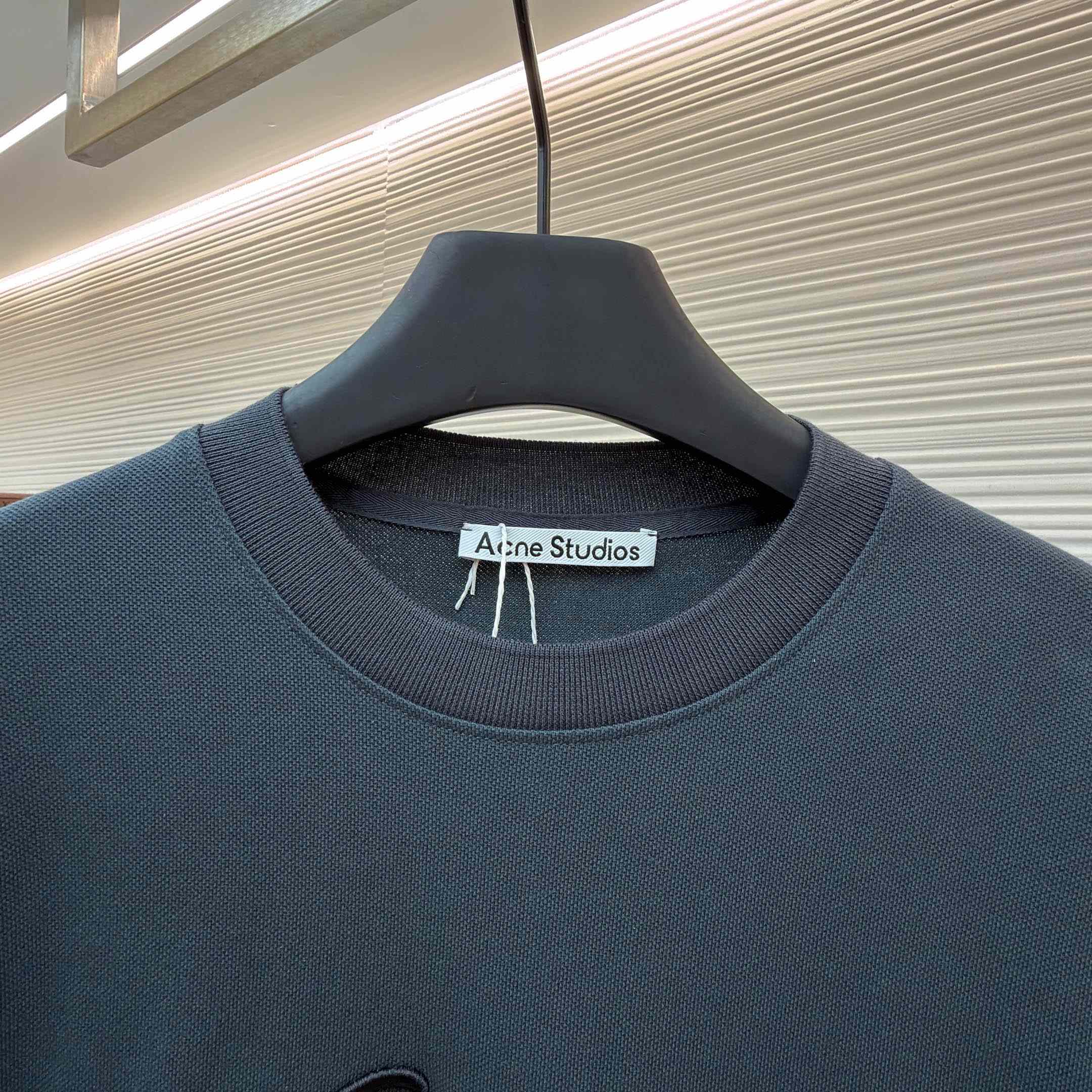 Acne Studios  Embroidered Logo T-shirt - FashionPlug