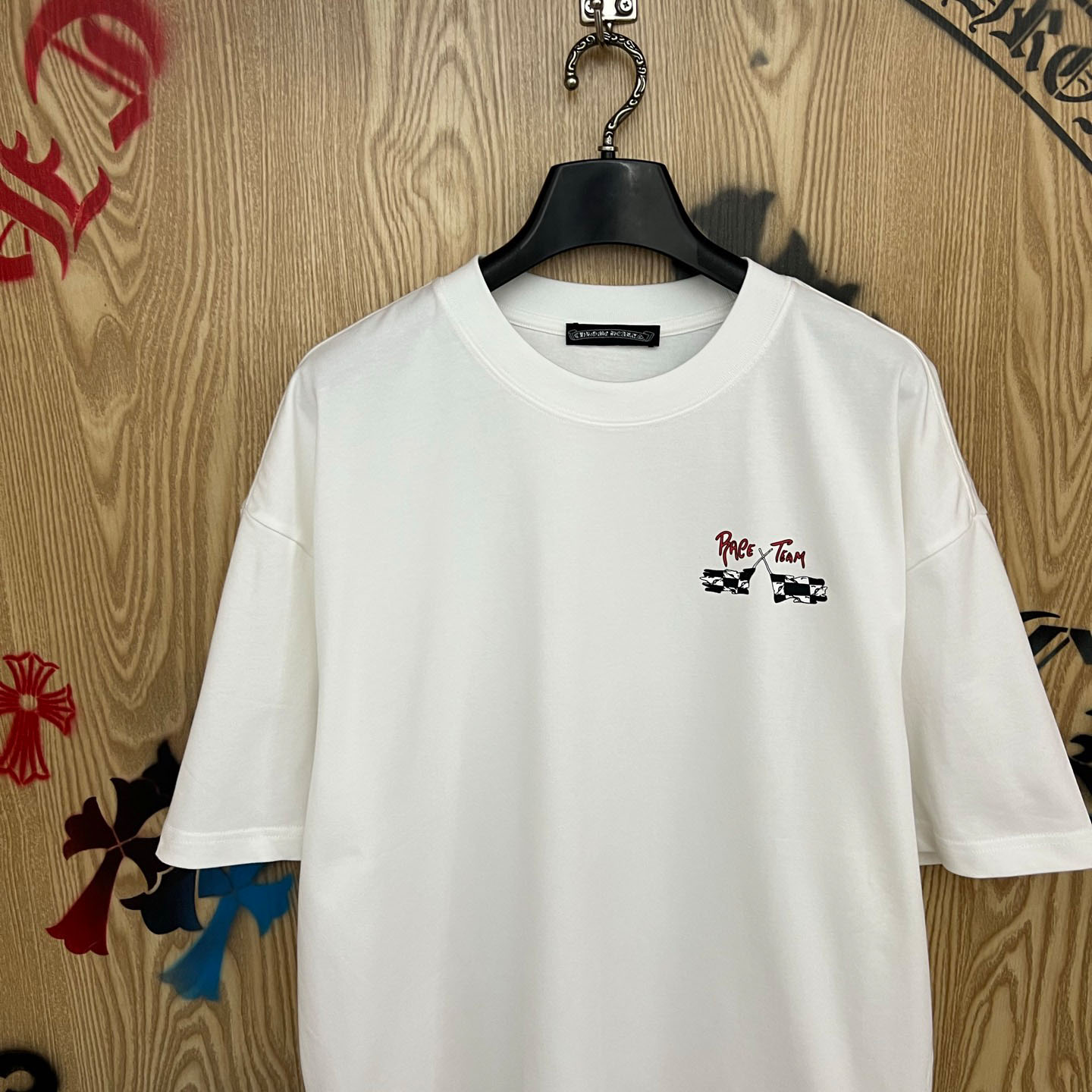 Chrome Hearts Matty Boy Stay Fast Tee 'White' - FashionPlug
