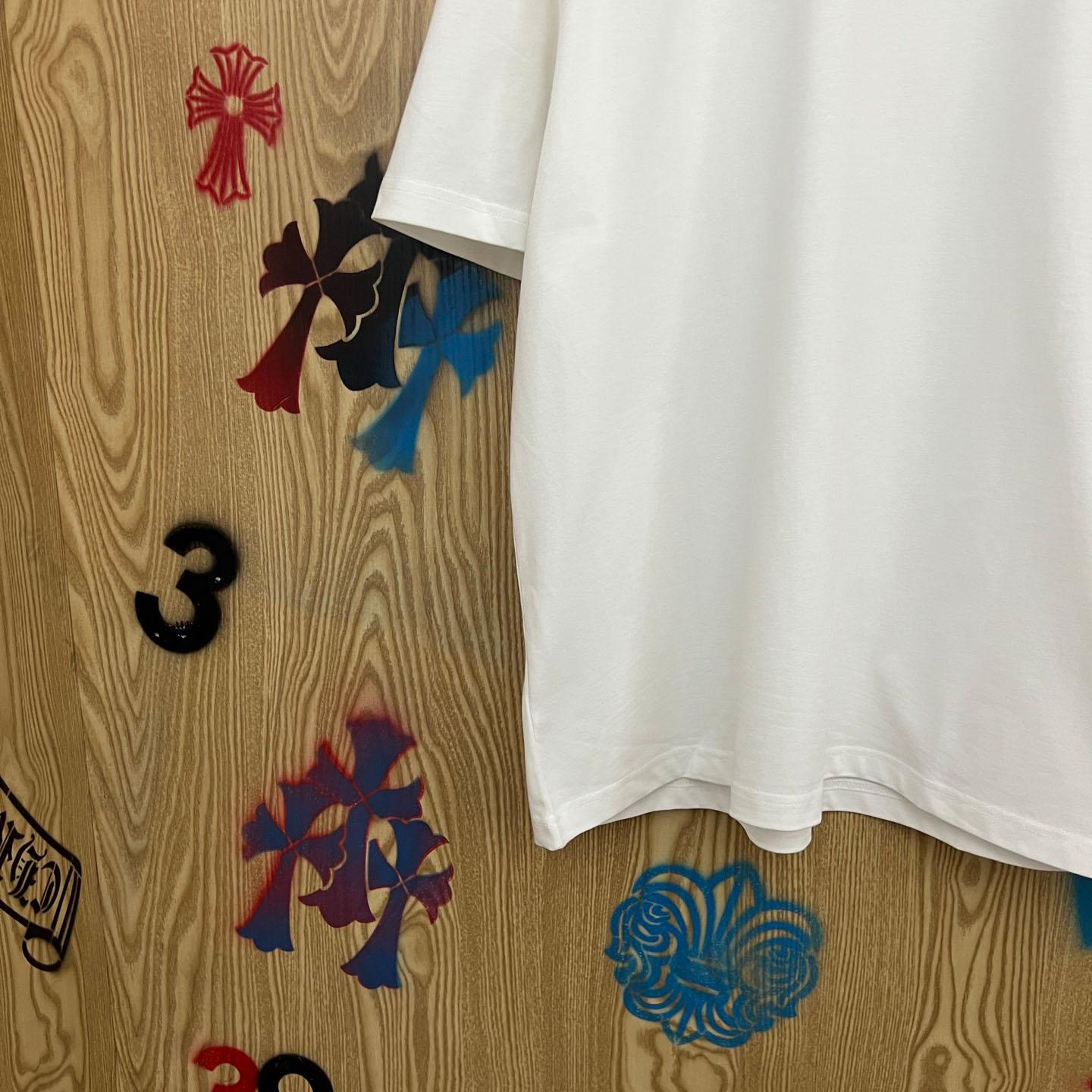 Chrome Hearts Matty Boy Stay Fast Tee 'White' - FashionPlug