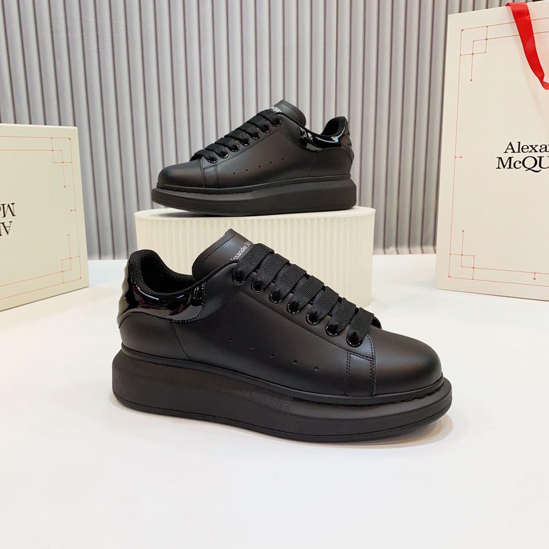 Alexander McQueen Oversized Sneaker 'Black' - FashionPlug