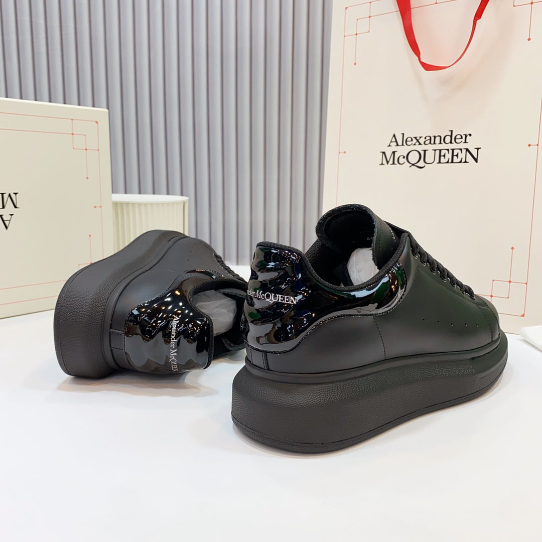 Alexander McQueen Oversized Sneaker 'Black' - FashionPlug