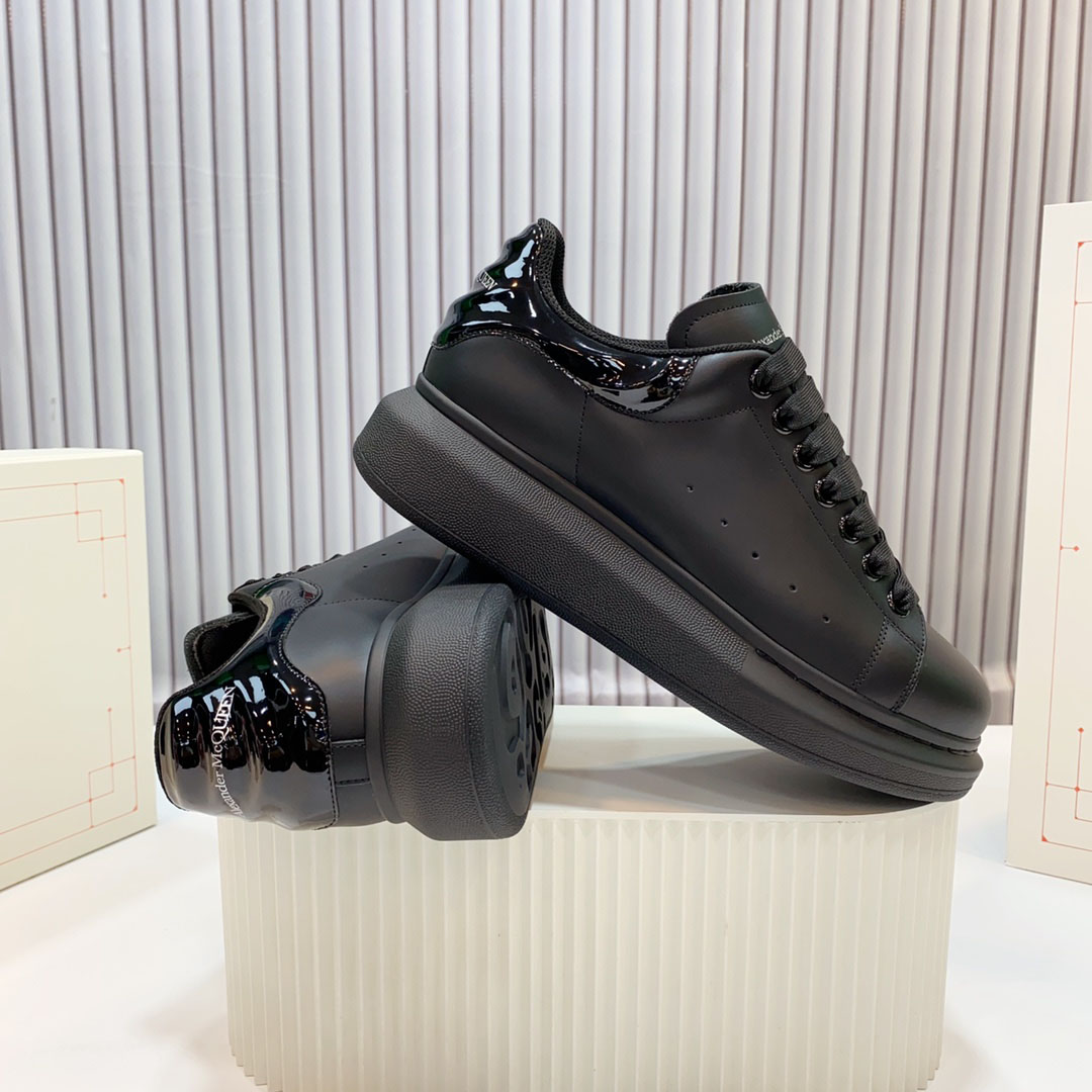 Alexander McQueen Oversized Sneaker 'Black' - FashionPlug