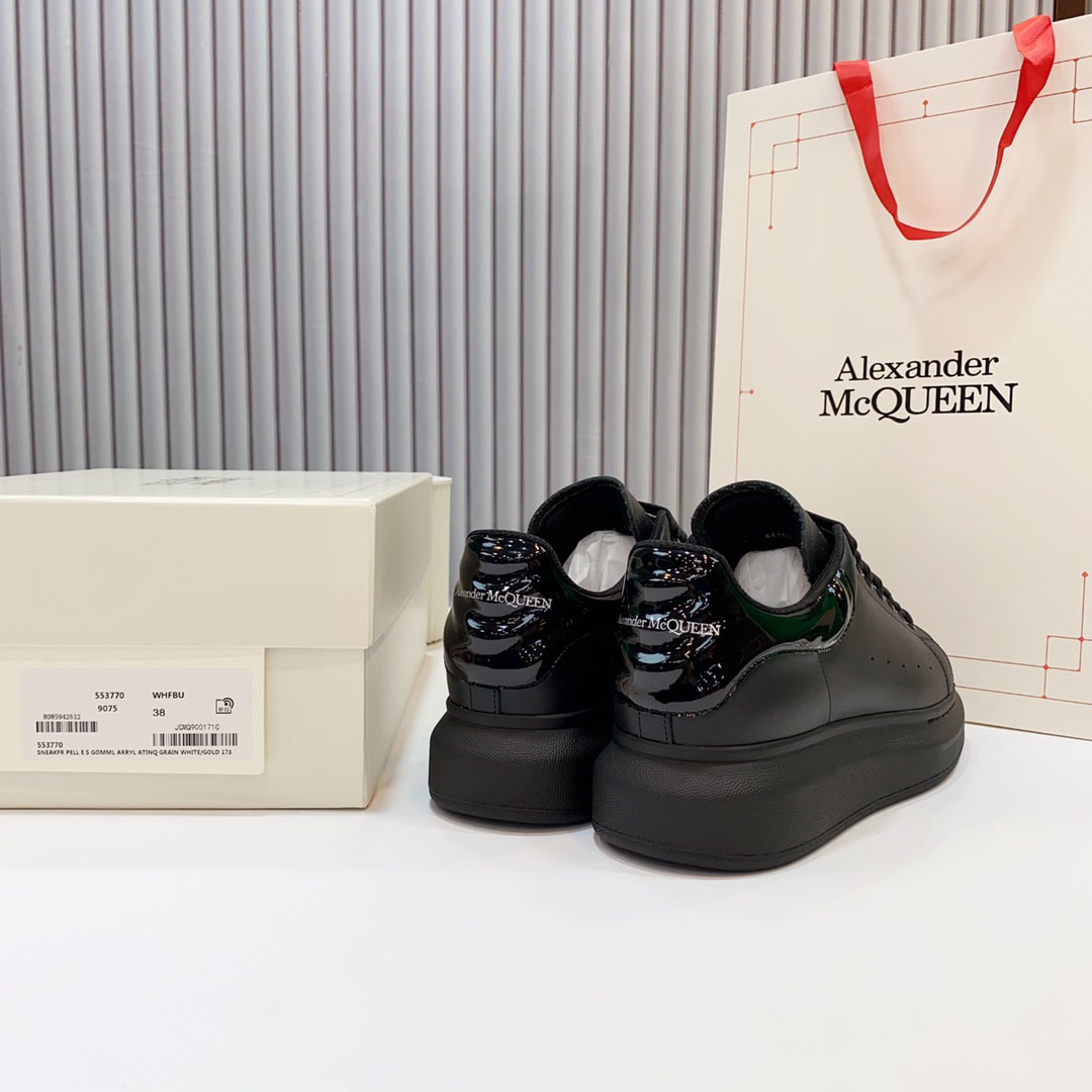 Alexander McQueen Oversized Sneaker 'Black' - FashionPlug