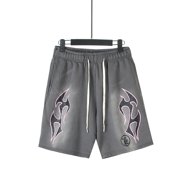 Hellstar Flame Shorts - FashionPlug