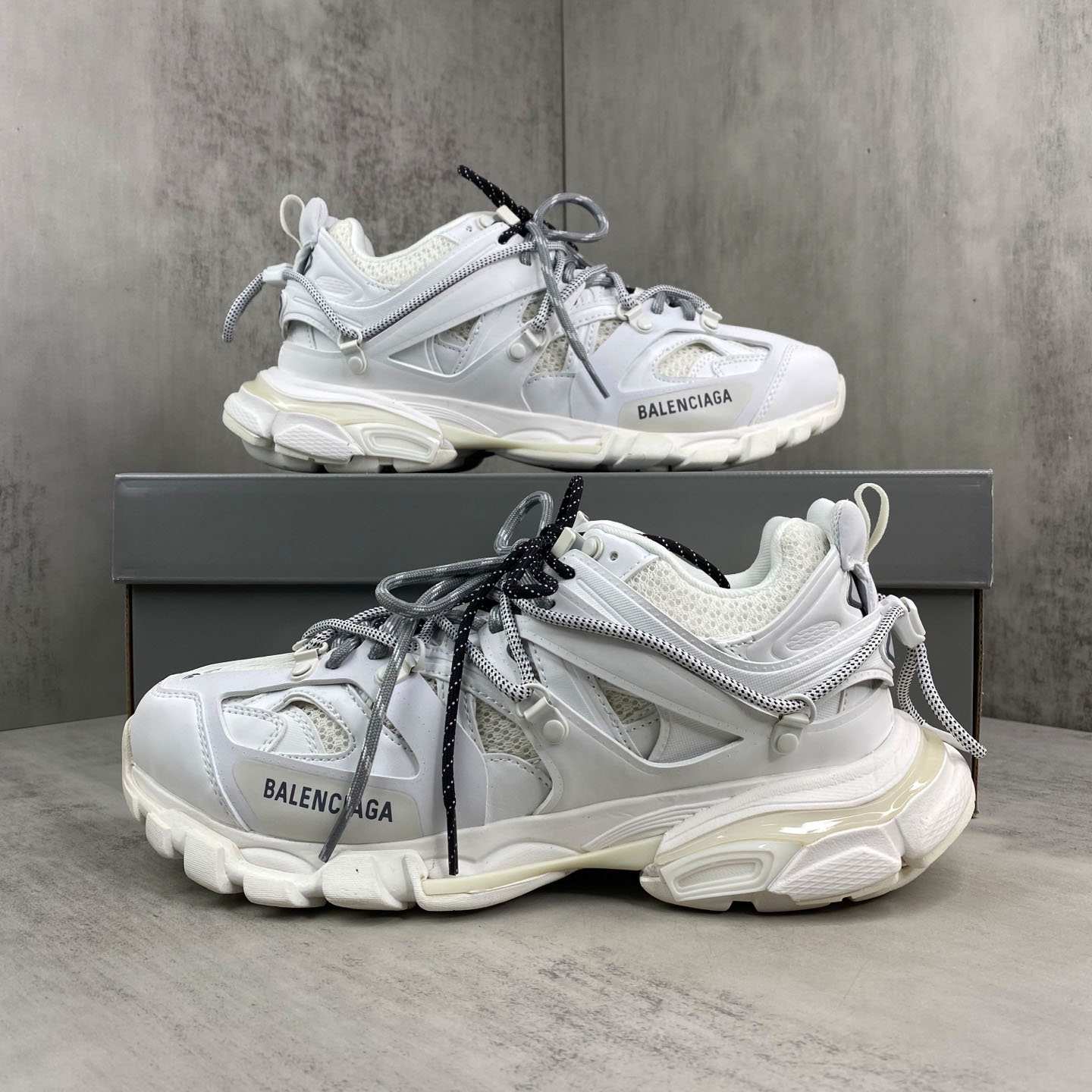 Balenciaga Track Trail Laces Sneaker  - FashionPlug