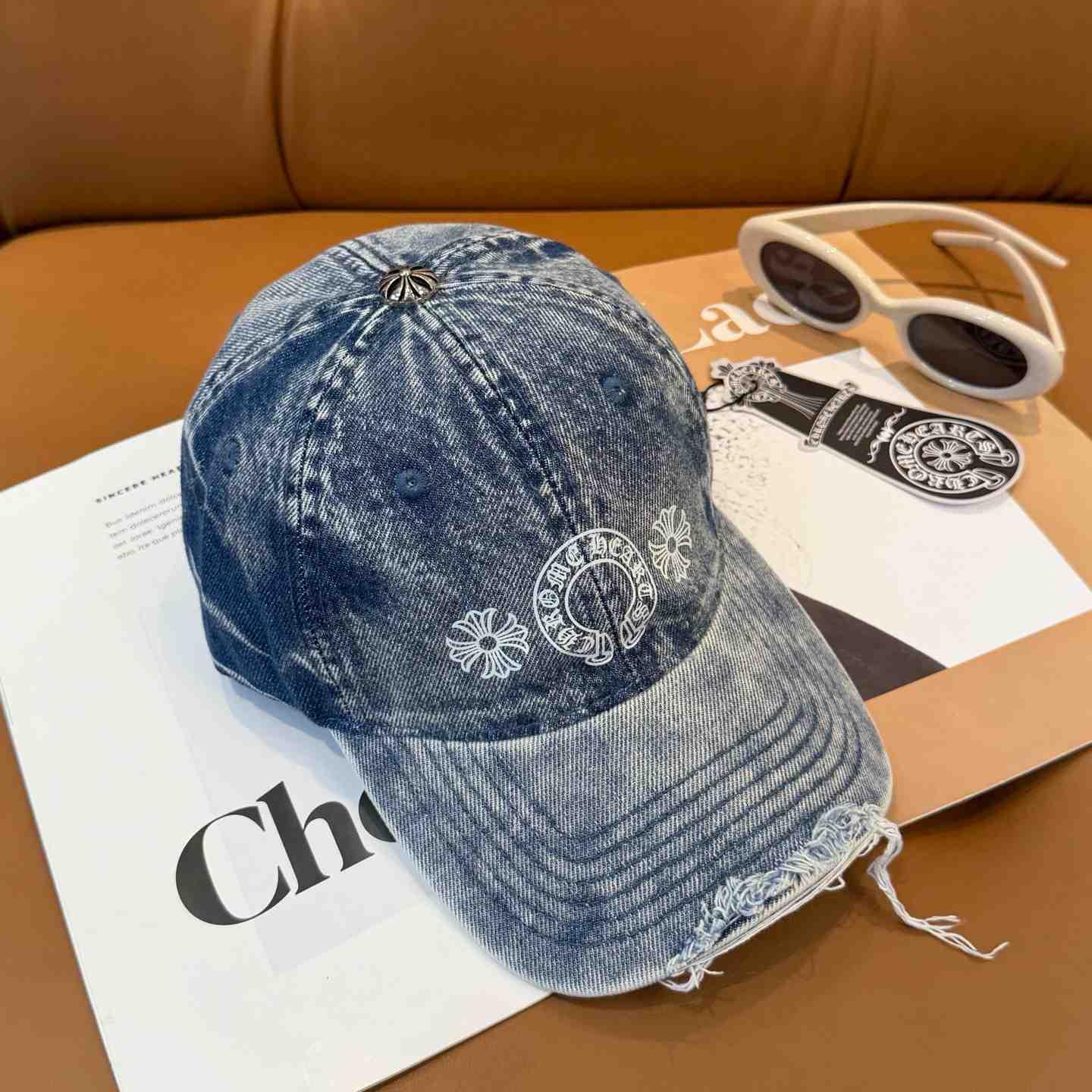 Chrome Heart Baseball Cap  - FashionPlug