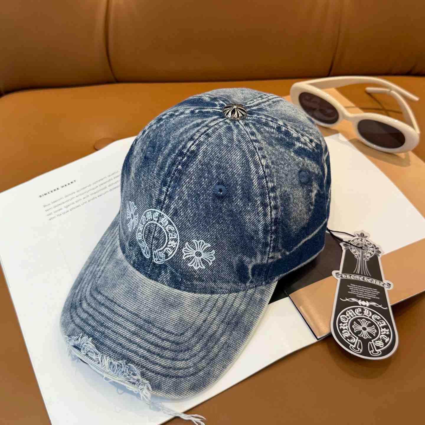 Chrome Heart Baseball Cap  - FashionPlug
